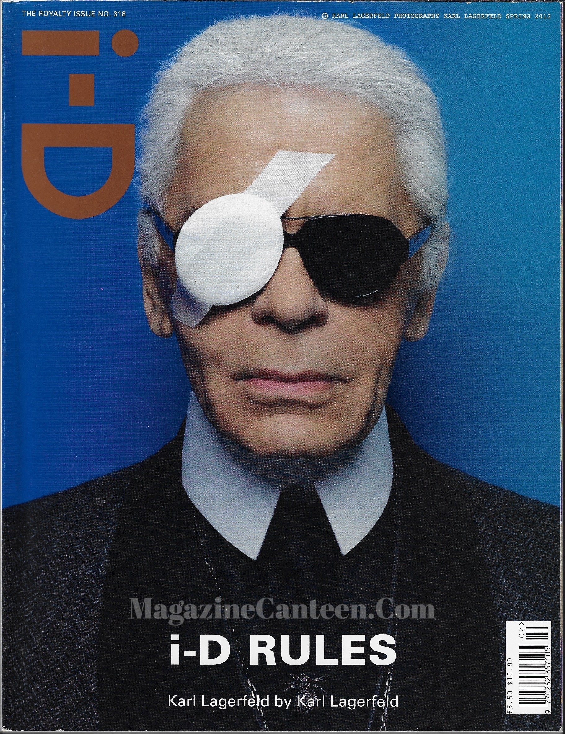 I-D Magazine 318 - Karl Lagerfeld 2012