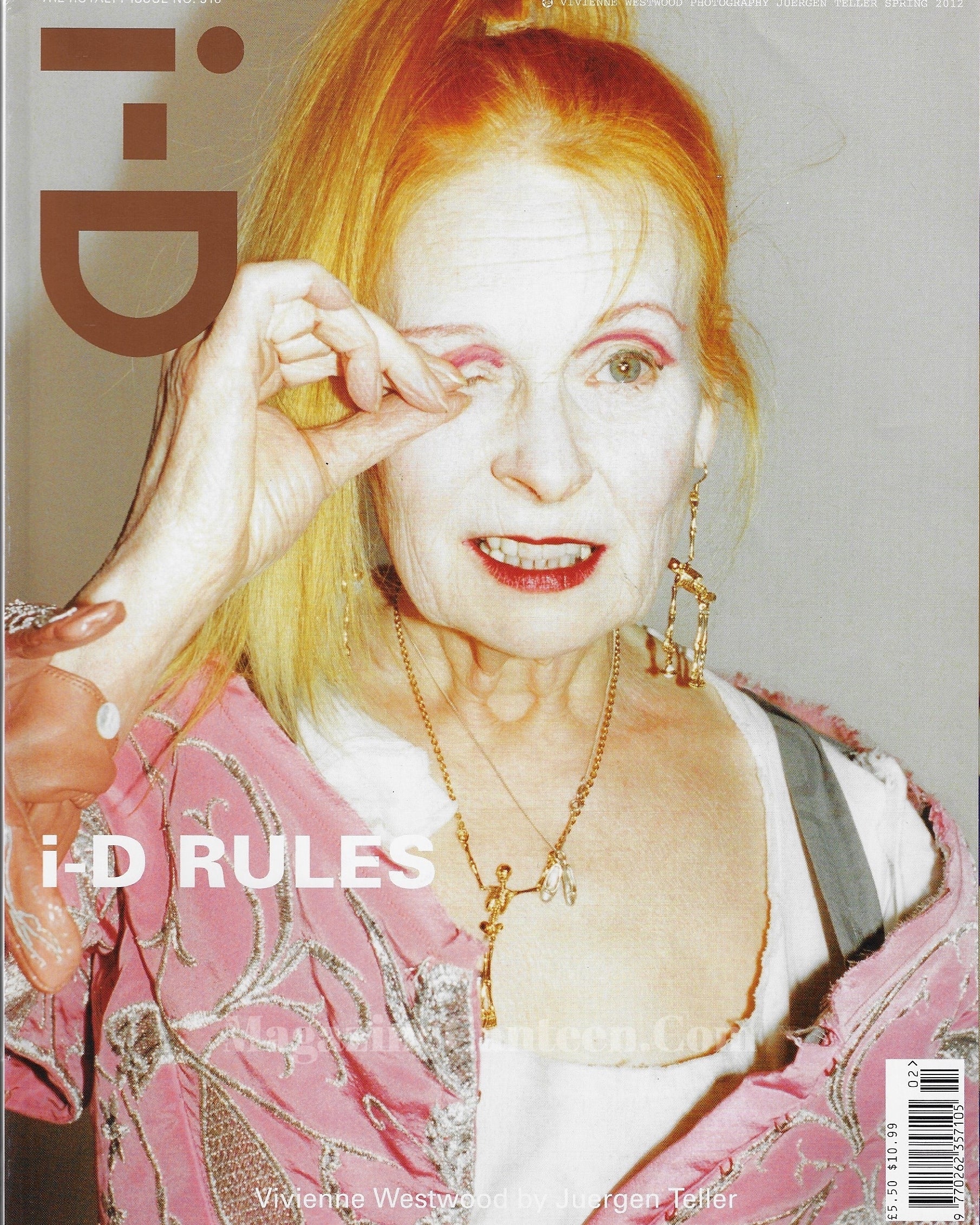 I-D Magazine 318 - Vivienne Westwood 2012