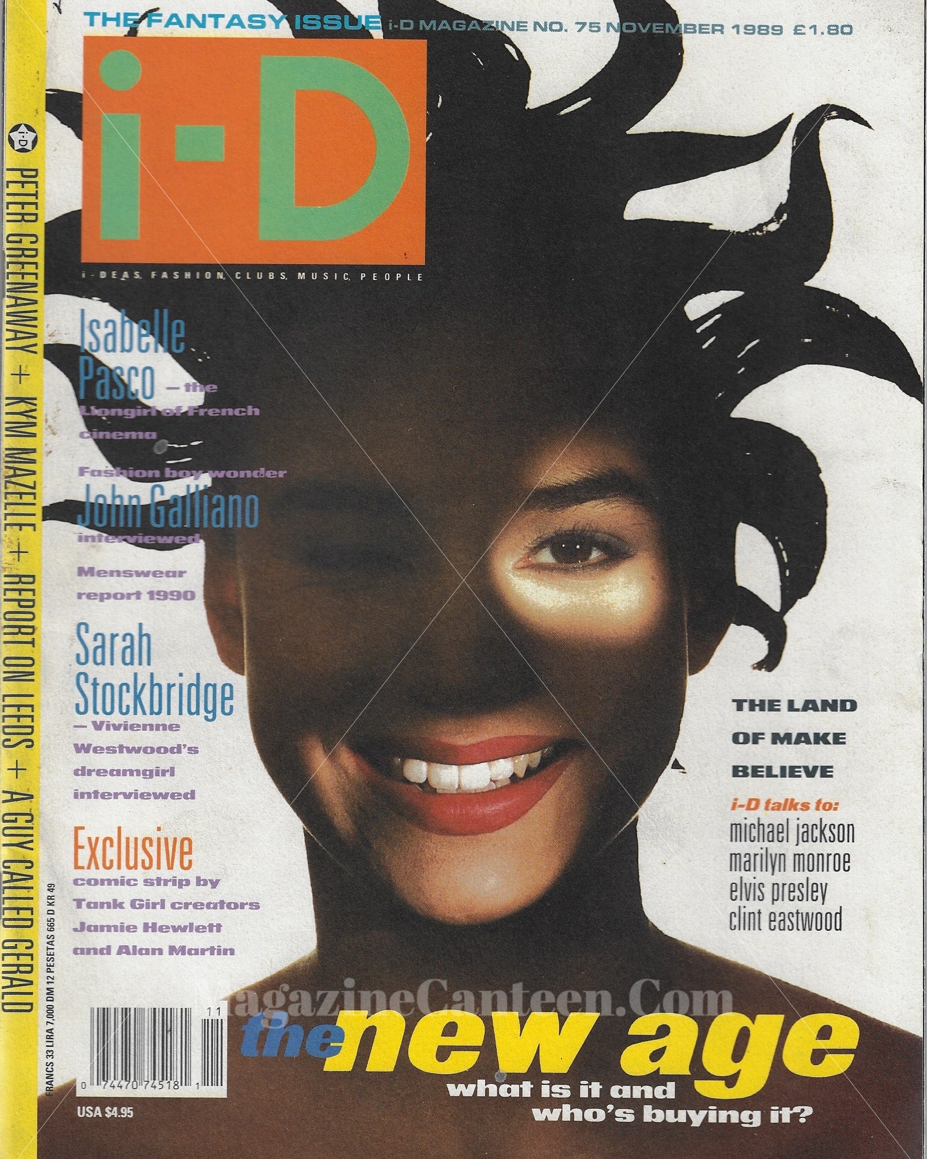 I-D Magazine 75 - Judith Evans 1989