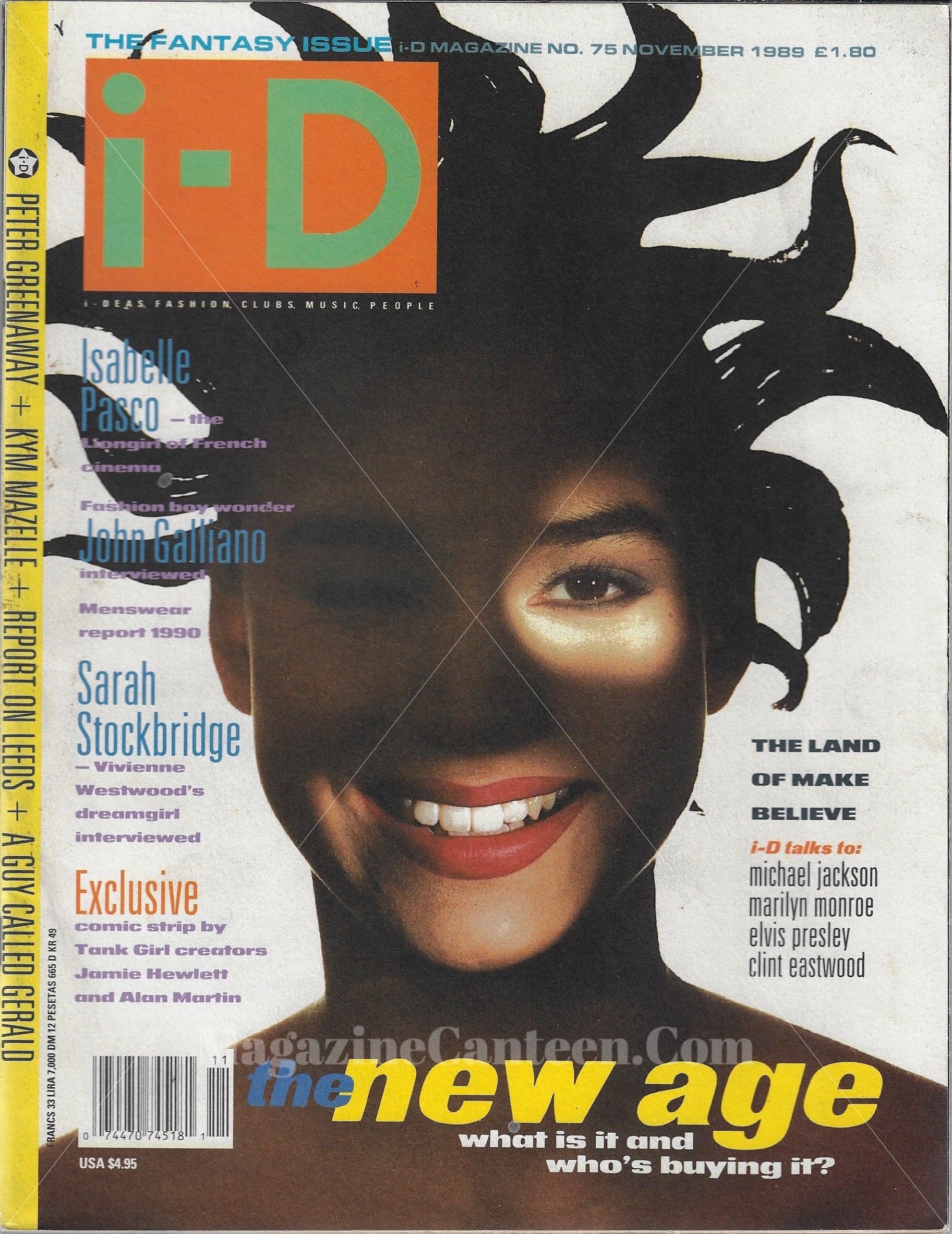 I-D Magazine 75 - Judith Evans 1989