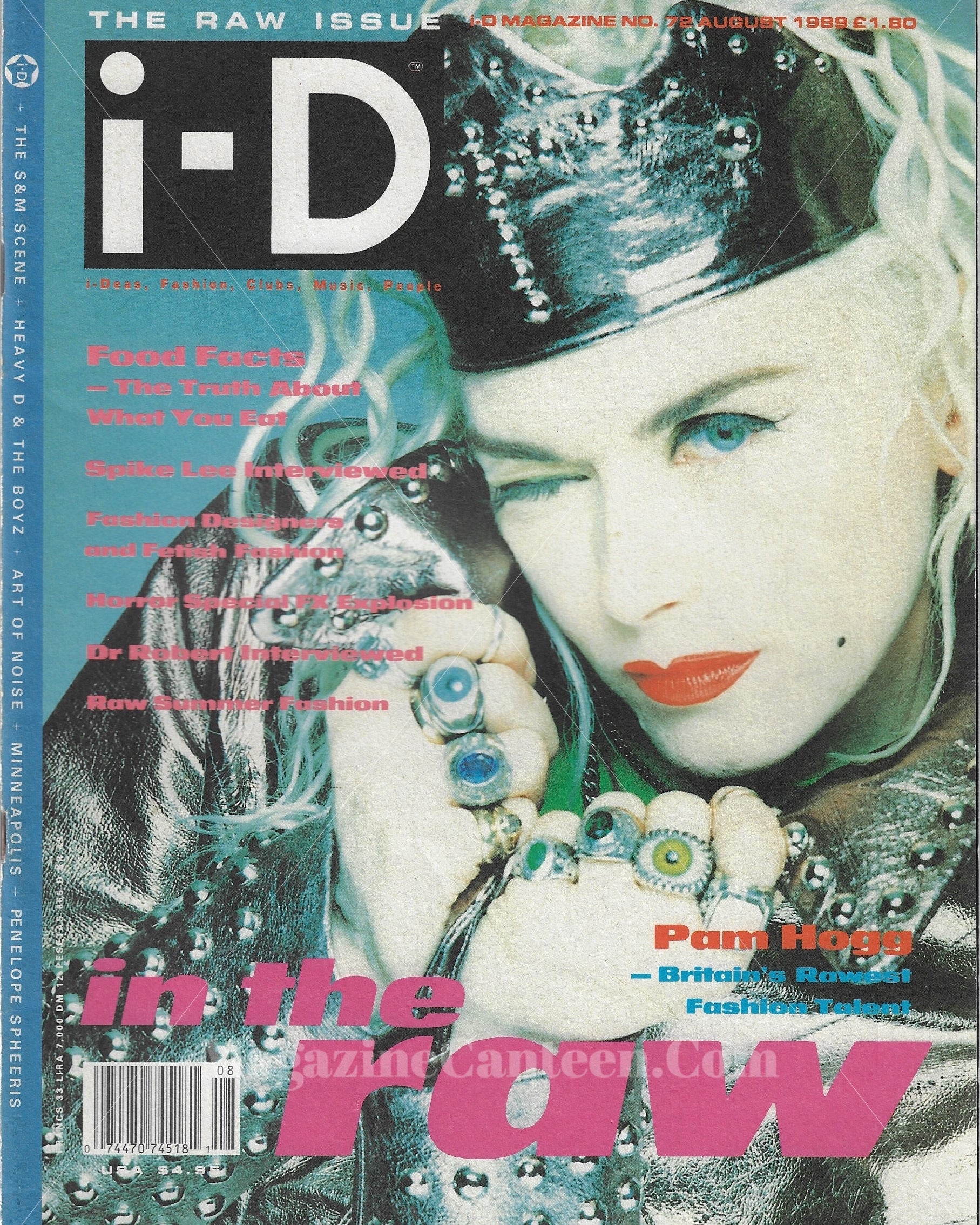 I-D Magazine 72 - Pam Hogg 1989