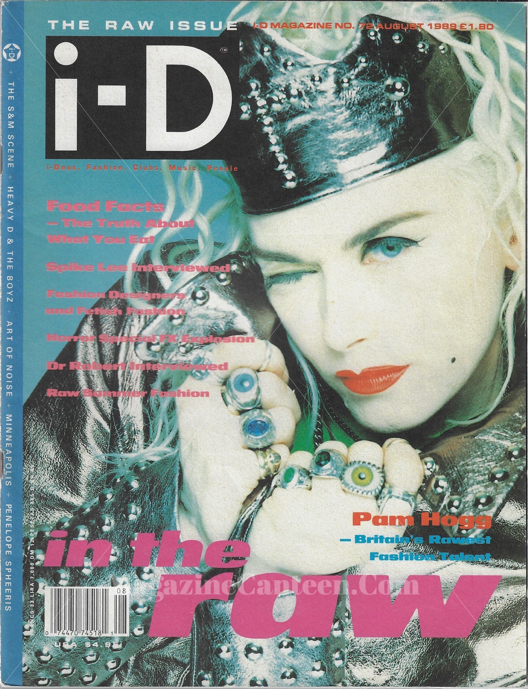 I-D Magazine 72 - Pam Hogg 1989