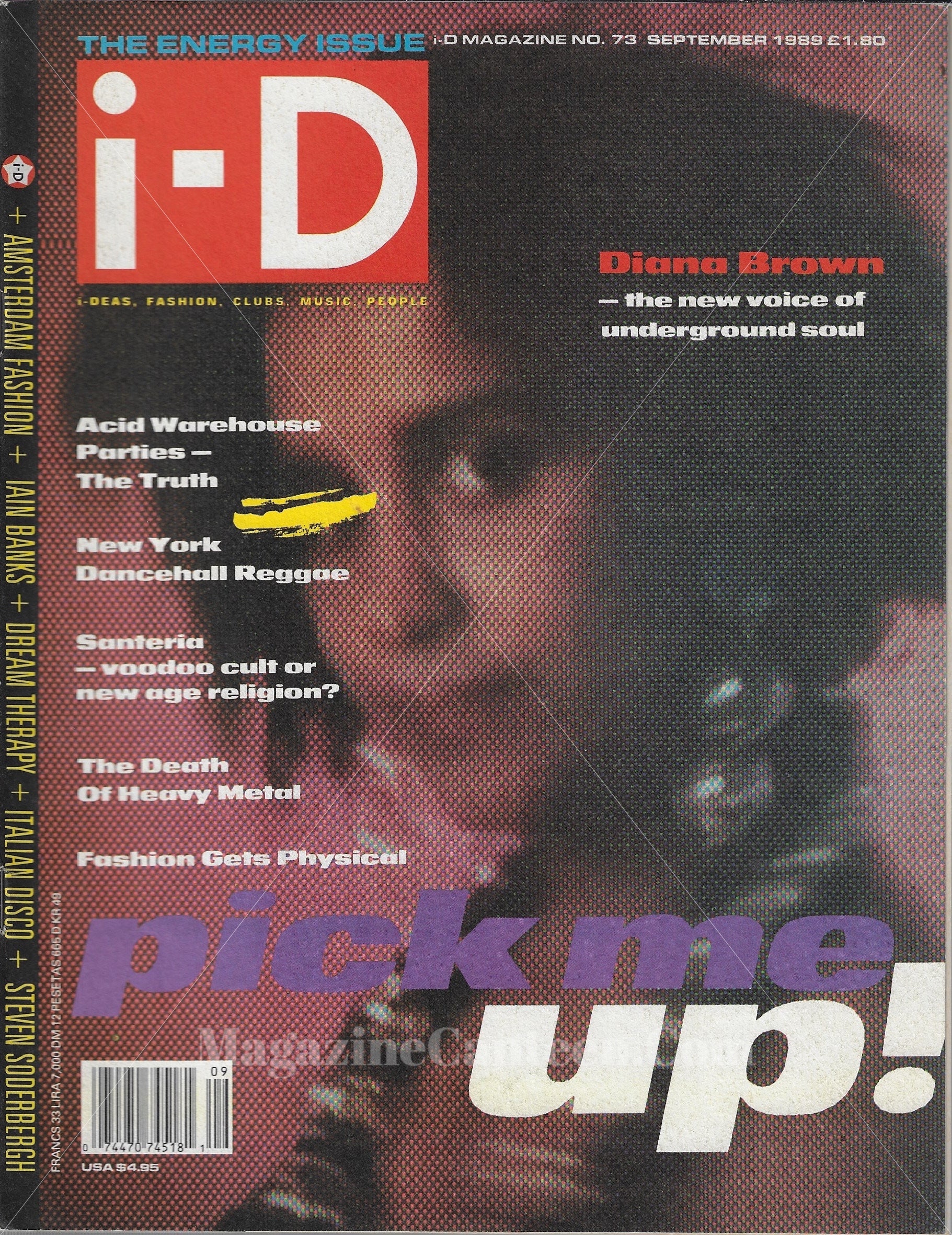 I-D Magazine 73 - Diana Brown 1989
