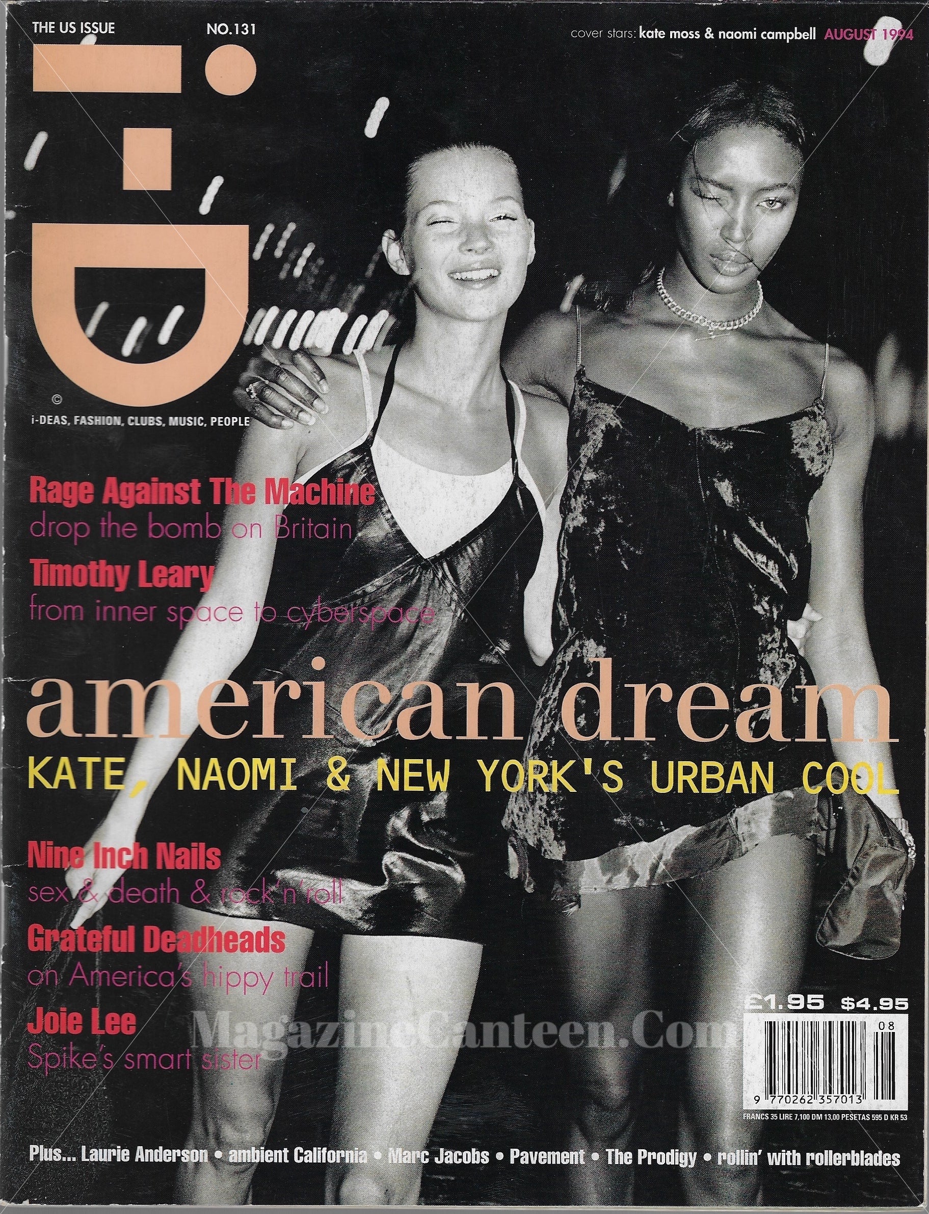 I-D Magazine 131 - Kate Moss & Naomi 1994