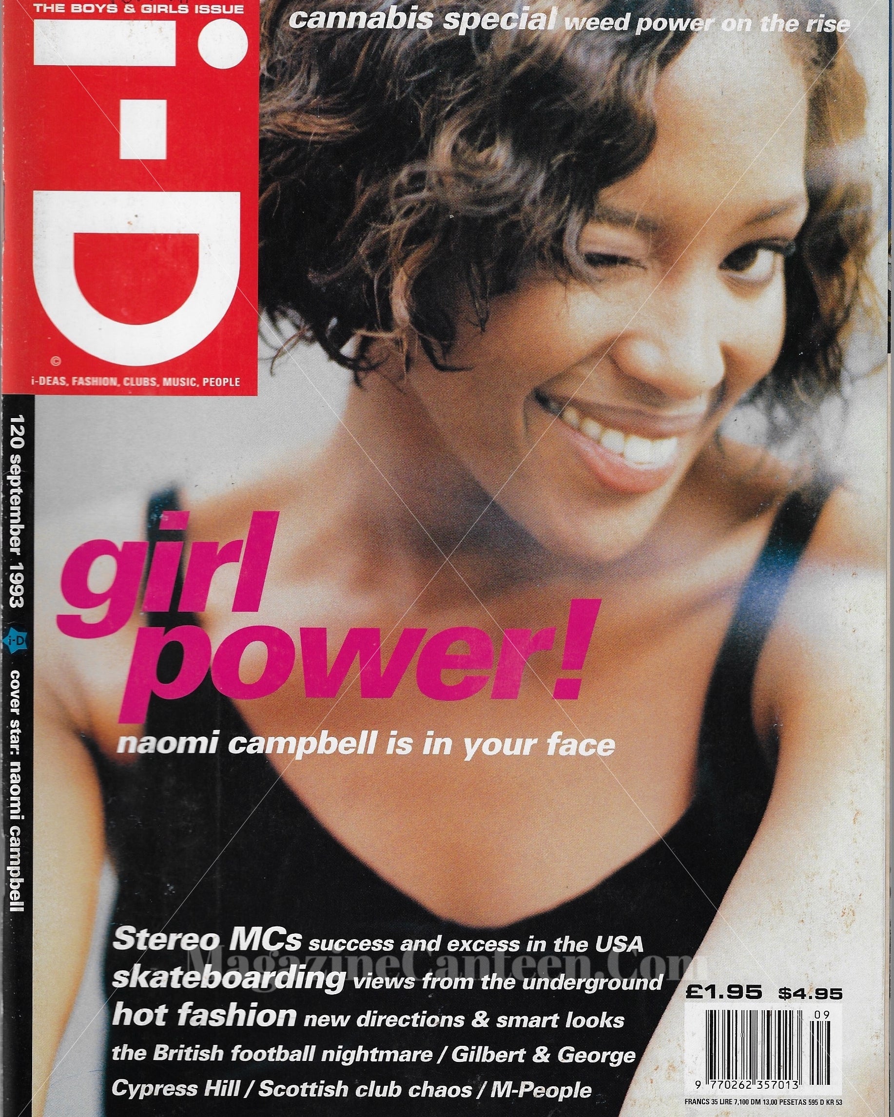 I-D Magazine 120 - Naomi Campbell 1993
