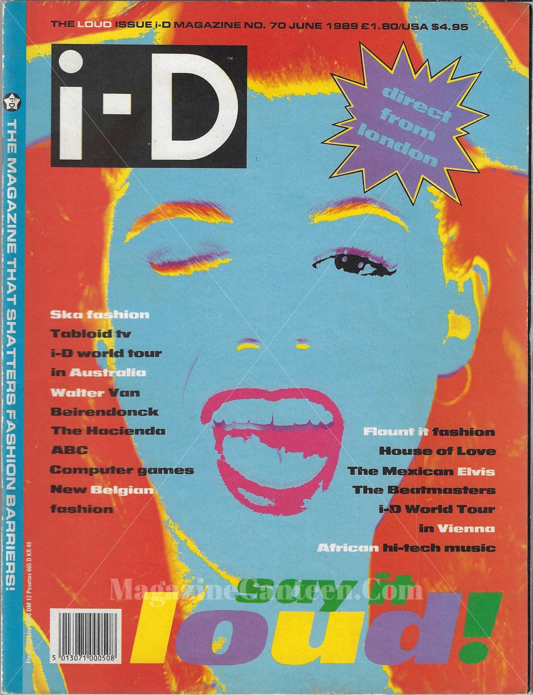 I-D Magazine 70 - Eddie Monsoon 1989