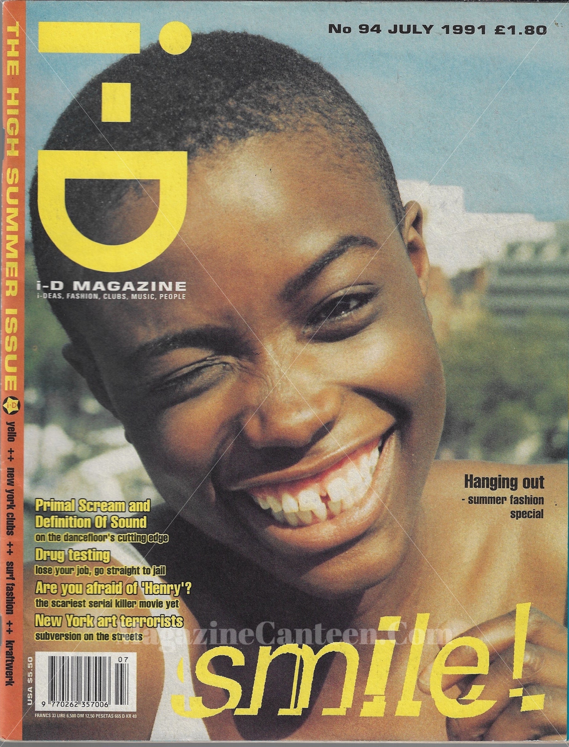 I-D Magazine 94 - Lorraine Pascale 1991