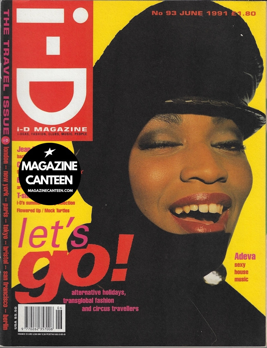 I-D Magazine 93 - Adeva Nigel Sharon Christopher Walken 1991