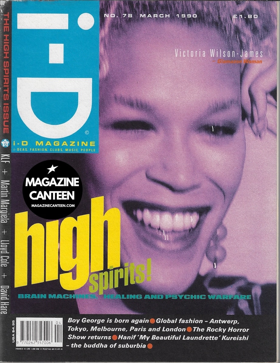 I-D Magazine 78 - Victoria Wilson James Boy George 1990