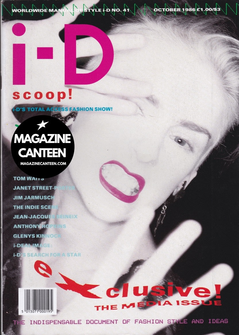 I-D Magazine 41 - Muriel Gray TOM WAITS 1986