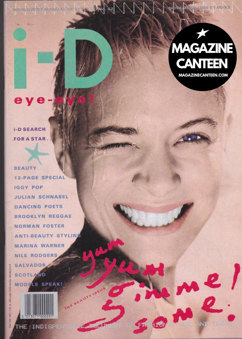 I-D Magazine 42 - ANGIE HILL Iggy Pop 1986