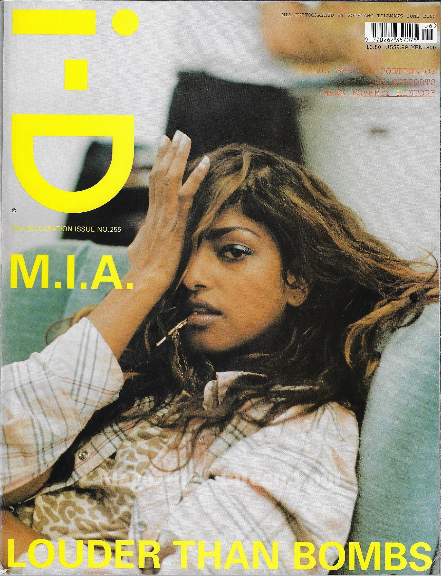 I-D Magazine 255 - Mia Wolfgang Tillmans 2005