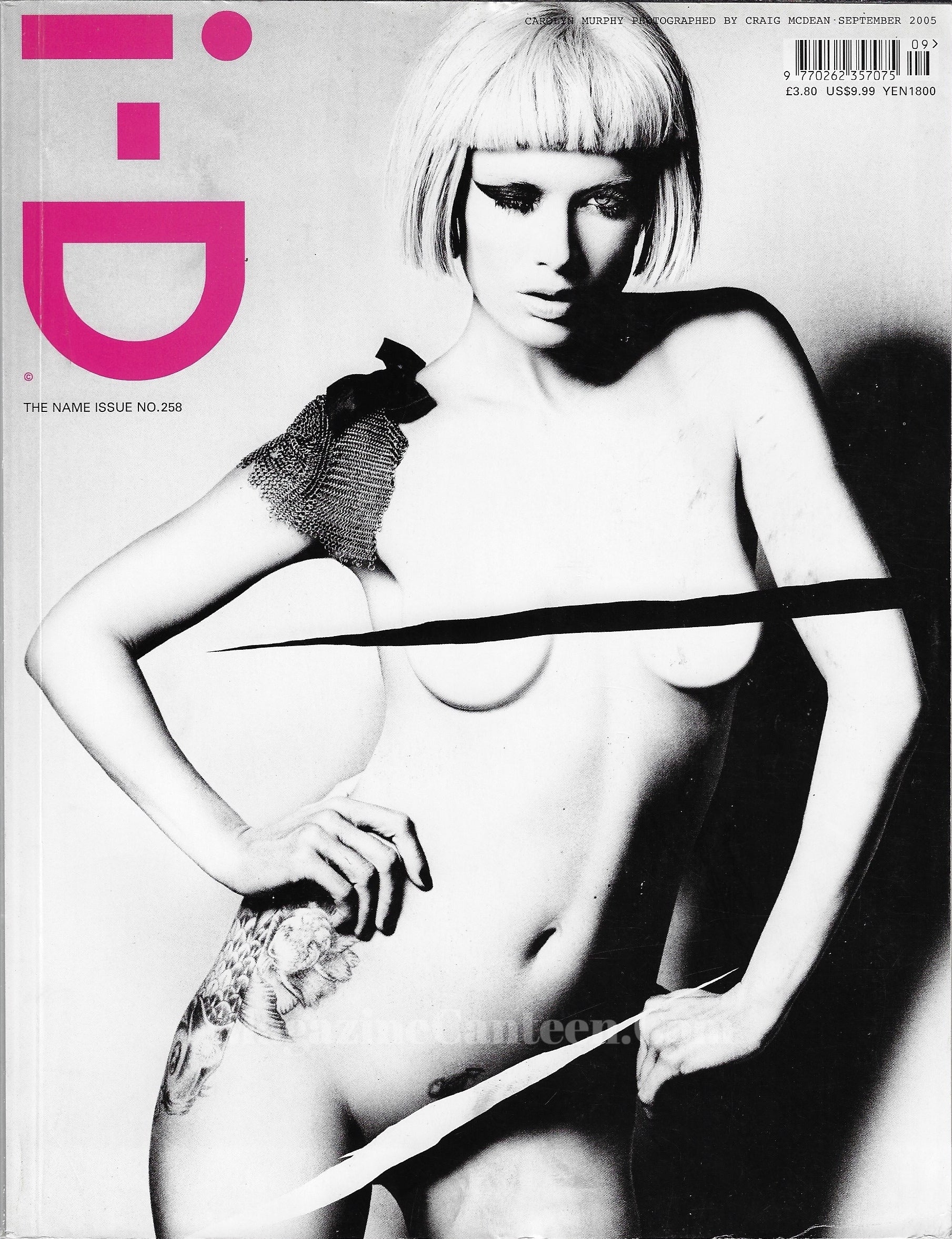 I-D Magazine 258 - Carolyn Murphy 2005