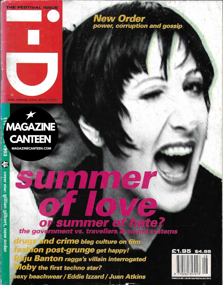 I-D Magazine 119 - New Order Eddie Izzard Jude Law