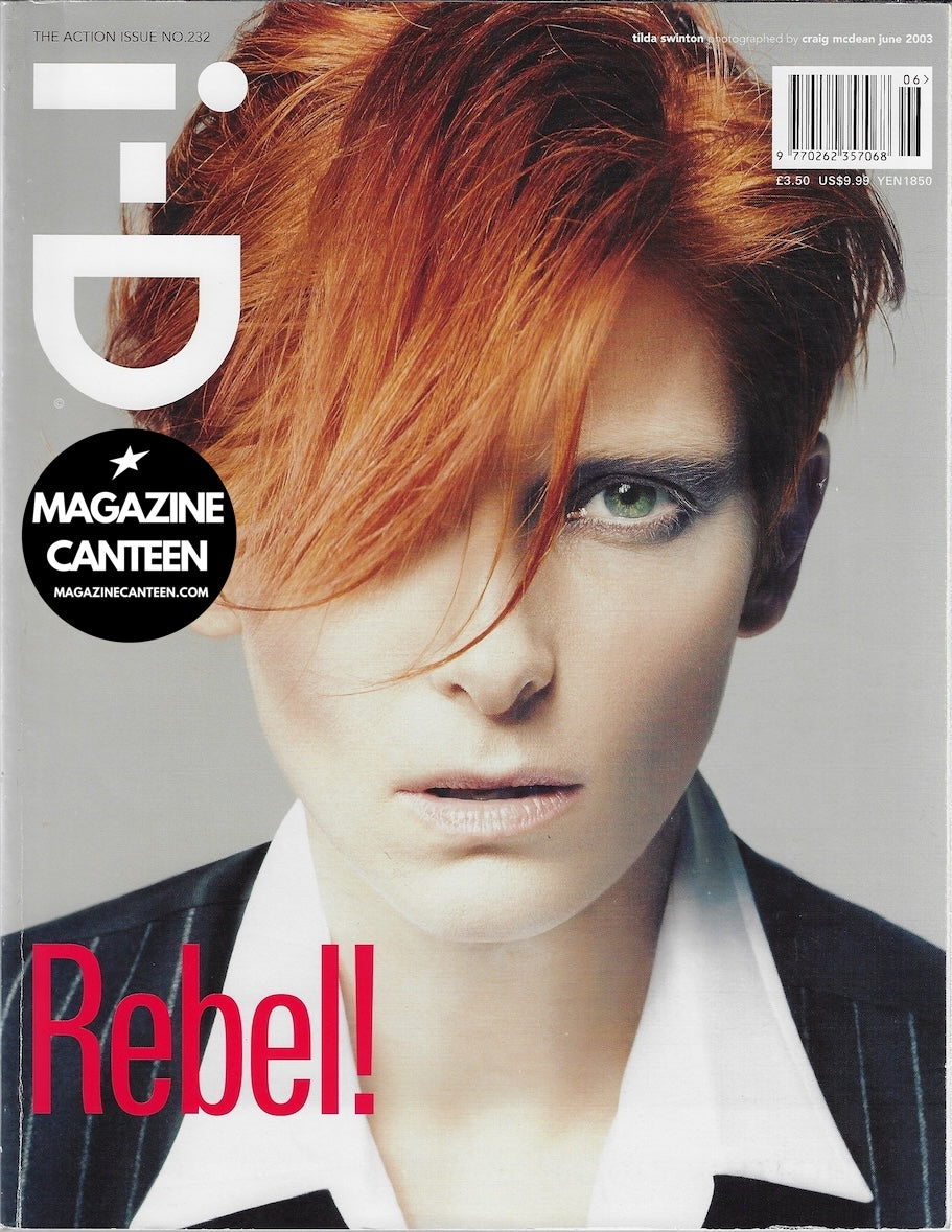 I-D Magazine 232 - Tilda Swinton 2003 Elijah Wood Michael Pitt