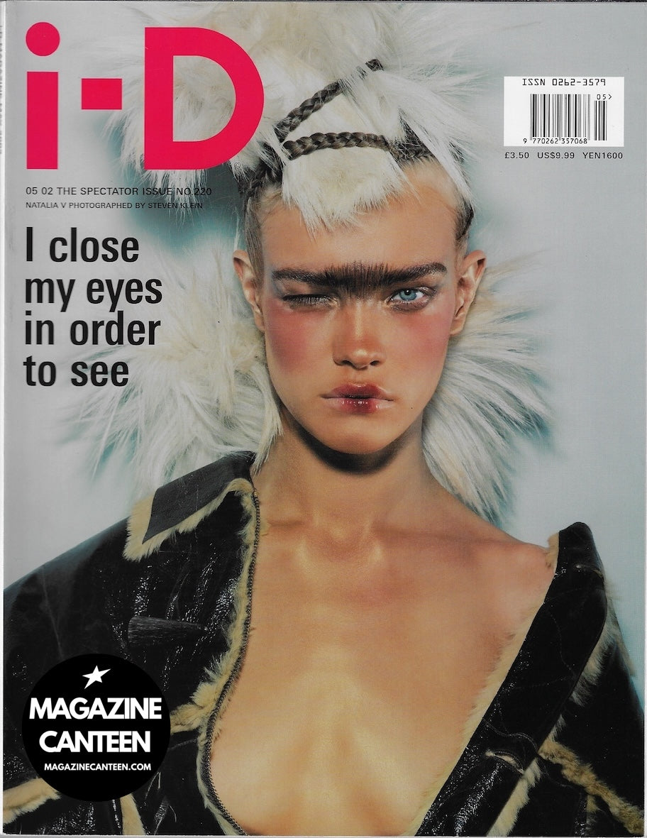 I-D Magazine 220 - Natalia Vodianova 2002 Steven Klein Zandra Rhodes
