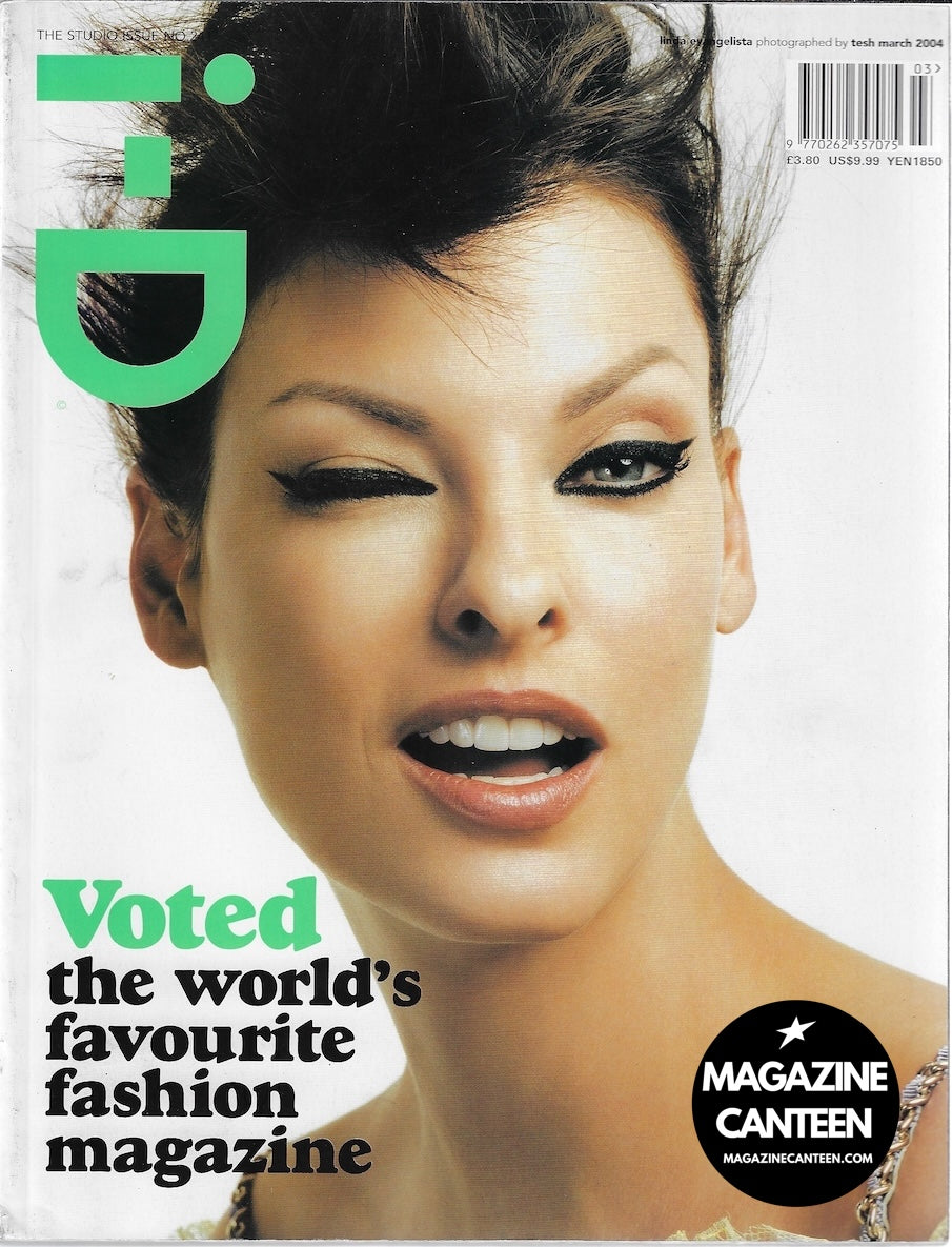 I-D Magazine 241 - Linda Evangelista 2004 Marilyn Manson