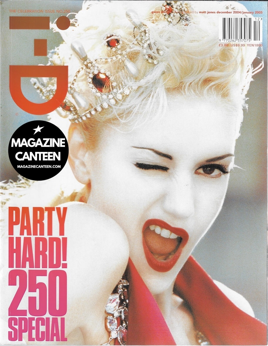 I-D Magazine 250 - Gwen Stefani 2004 Tom Ford Rhys Ifans