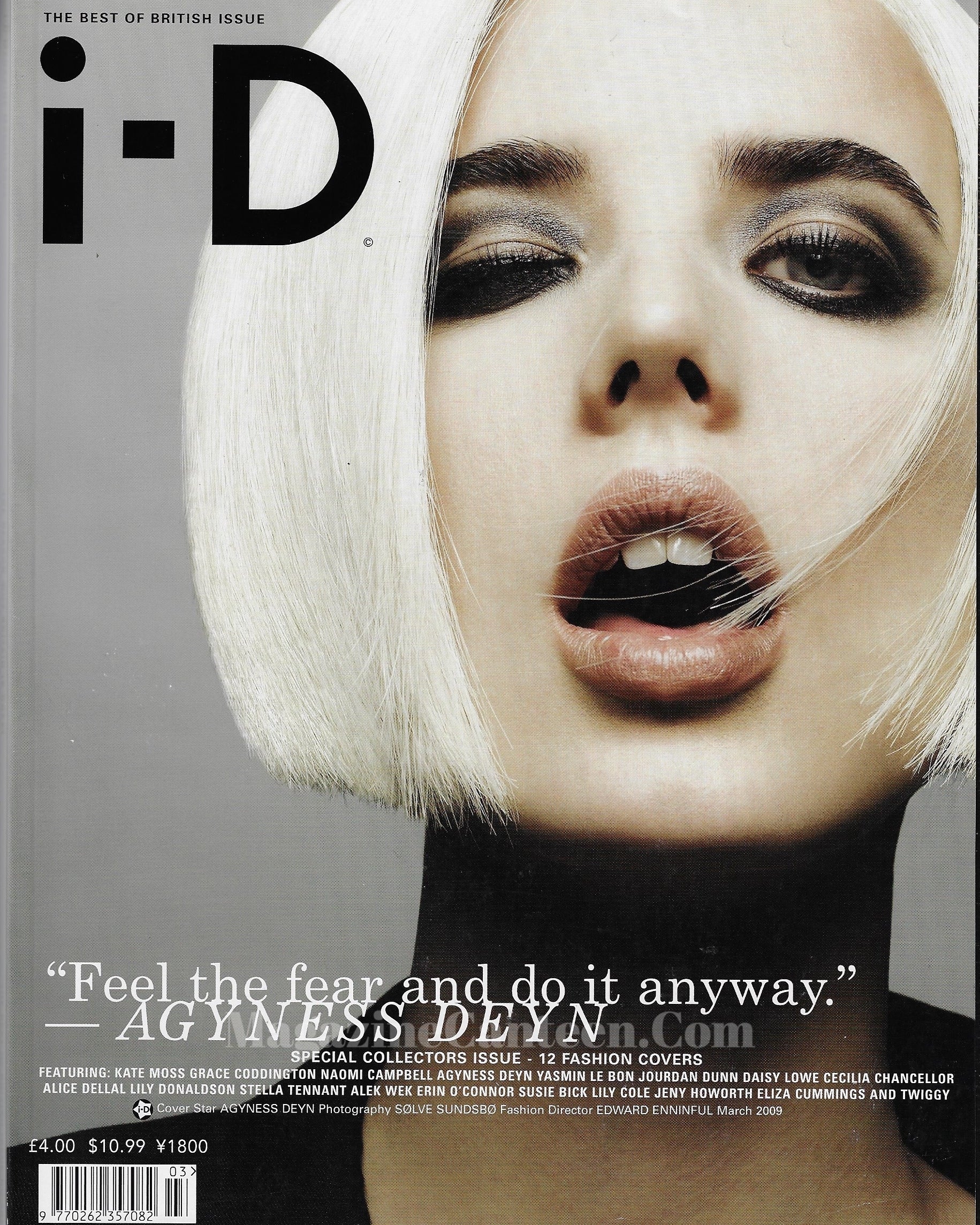 I-D Magazine 297 - Agyness Deyn 2009