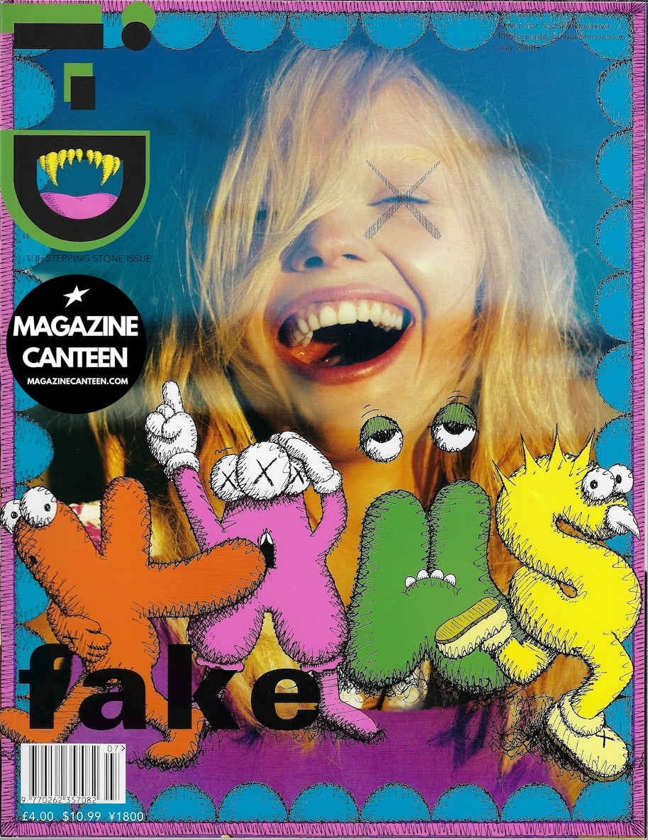 I-D Magazine 289 - KAWS Sasha Pivovarova  2008