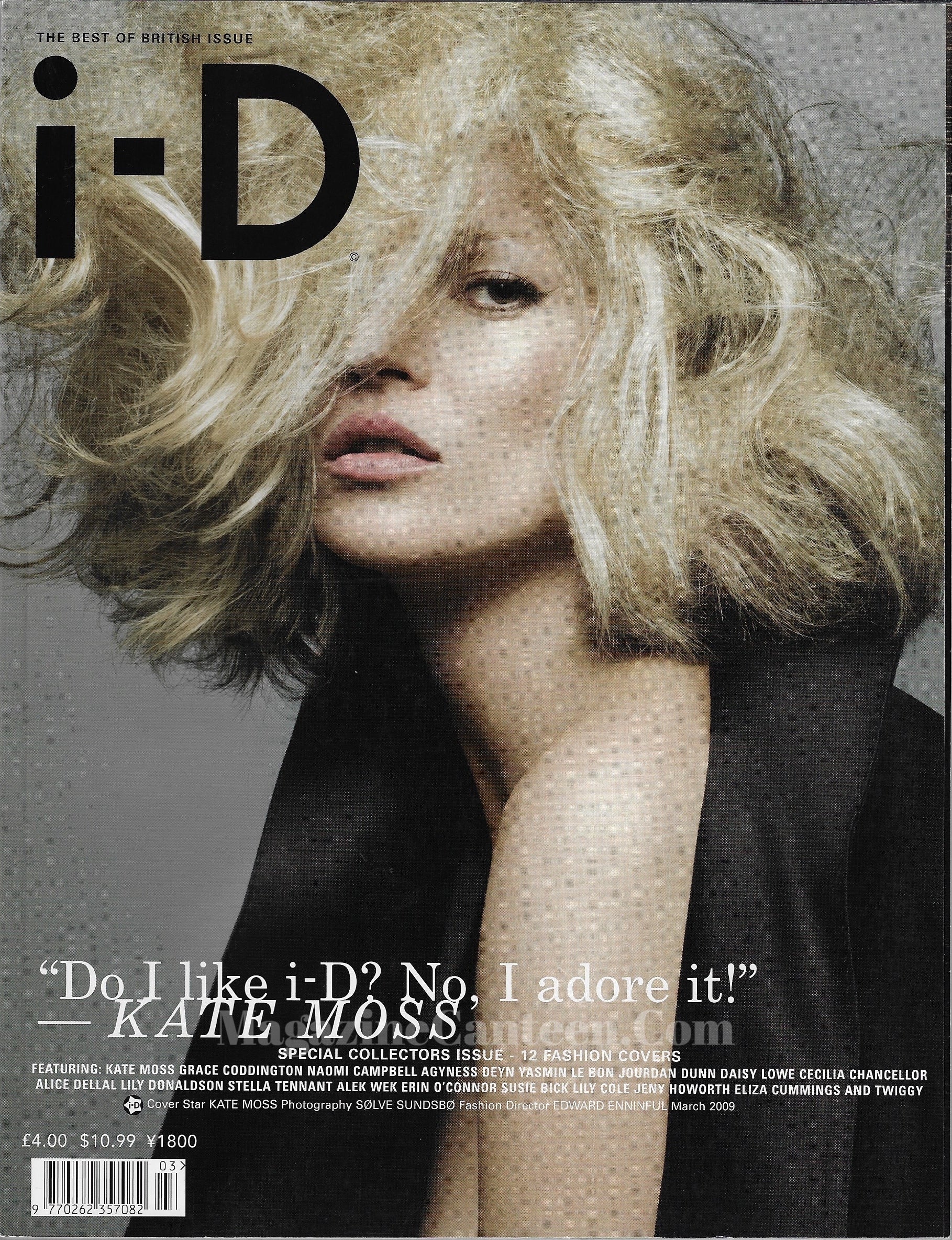 I-D Magazine 297 - Kate Moss 2009