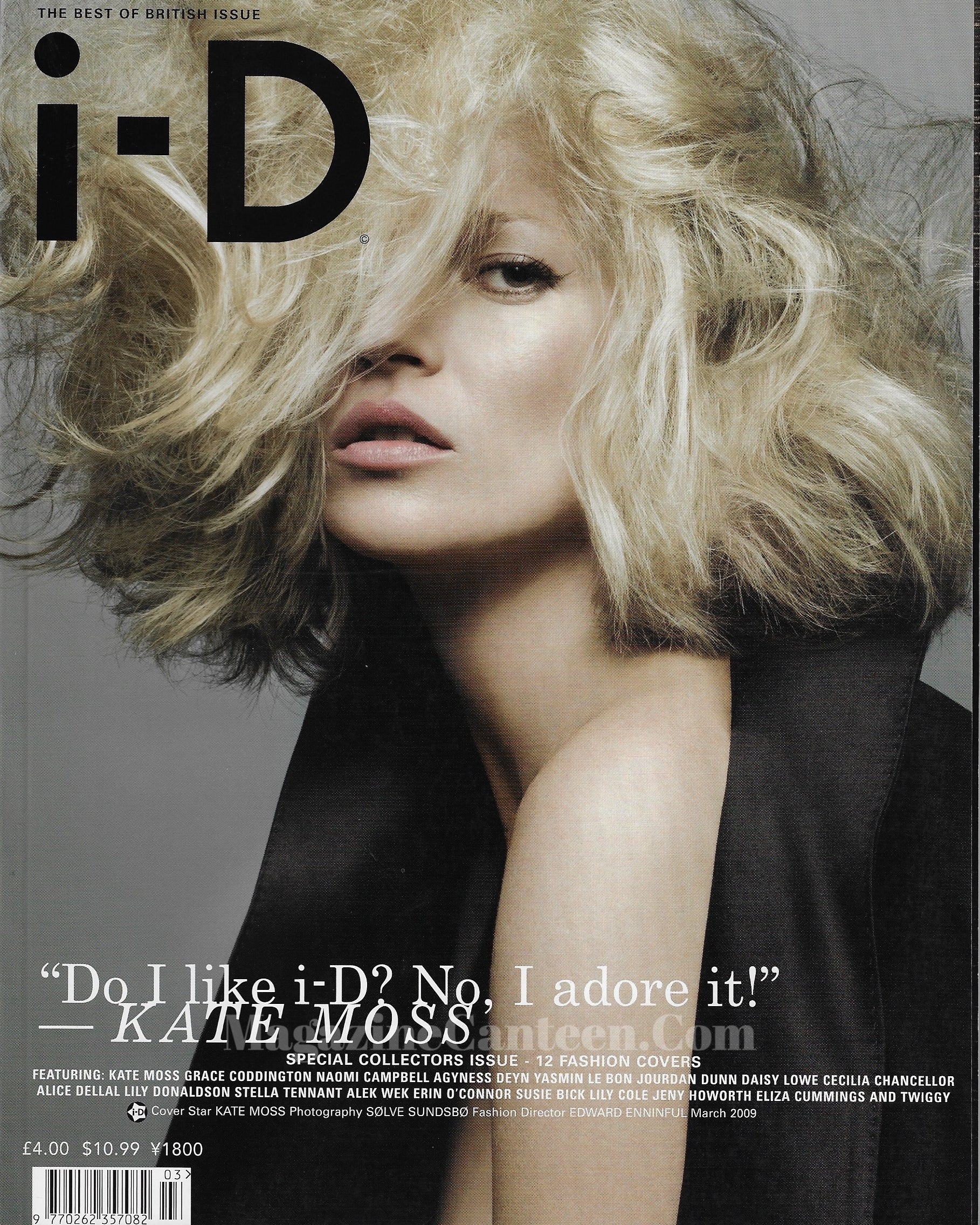 I-D Magazine 297 - Kate Moss 2009
