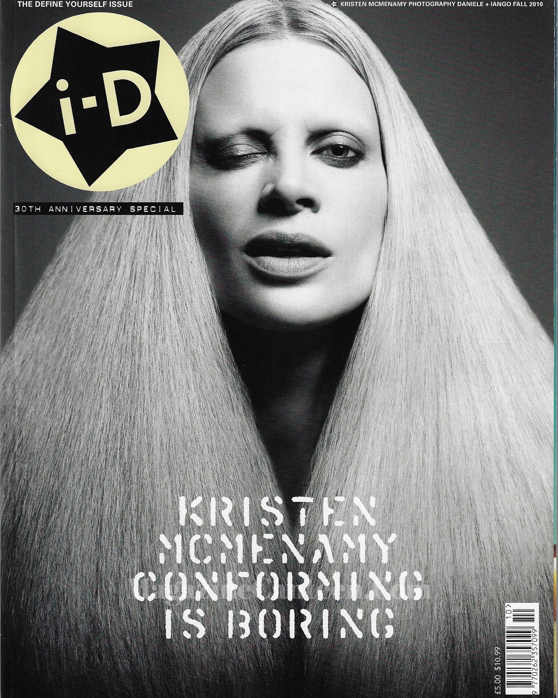 I-D Magazine 309 - Kristen McMenamy 2010