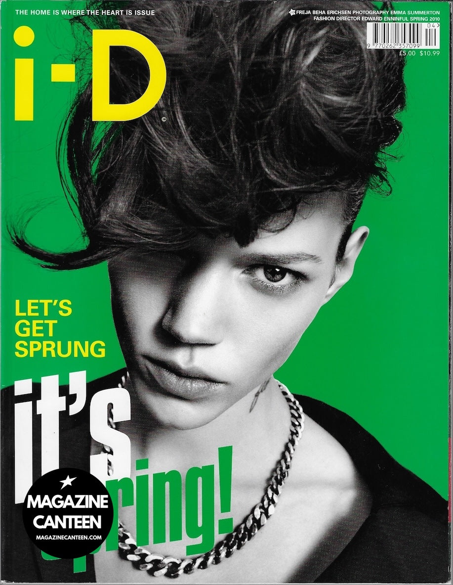 I-D Magazine 306 - FREJA BEHA ERICHSEN Isabeli Fontana 2010 – magazine ...