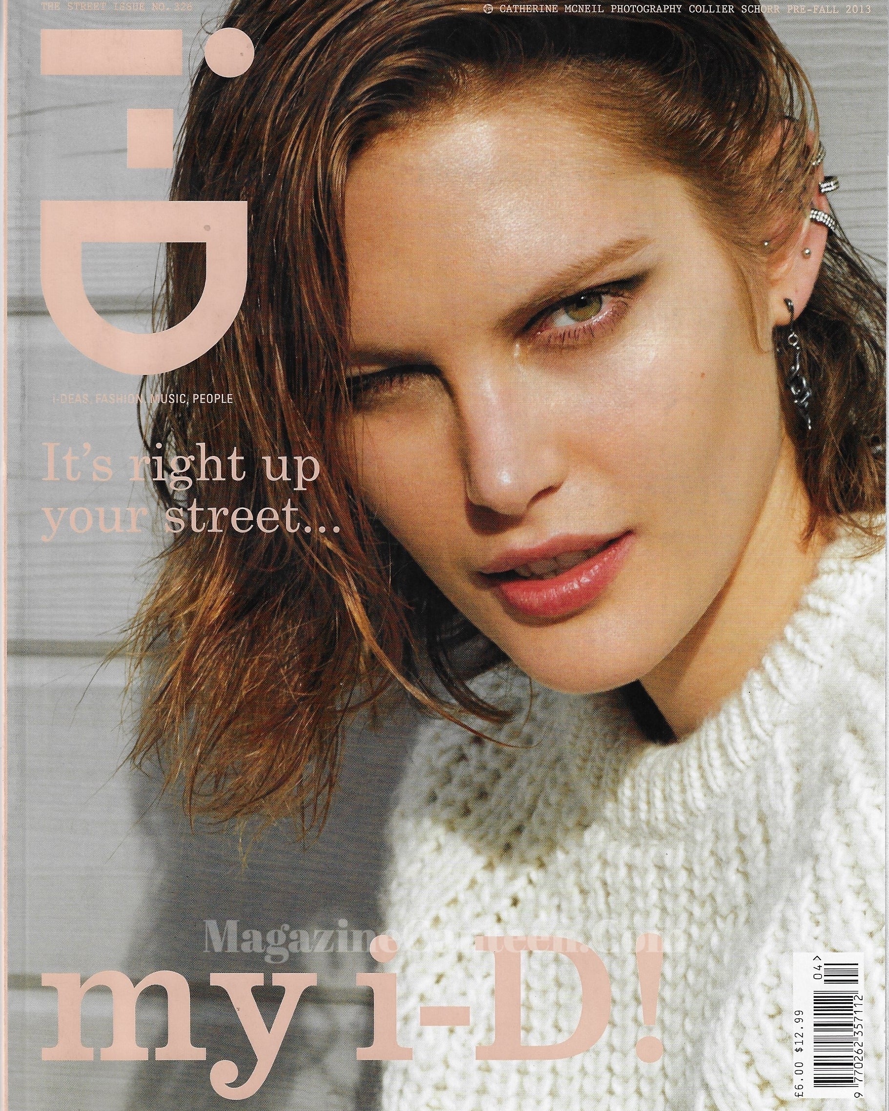 I-D Magazine 326 - Catherine McNeil 2013