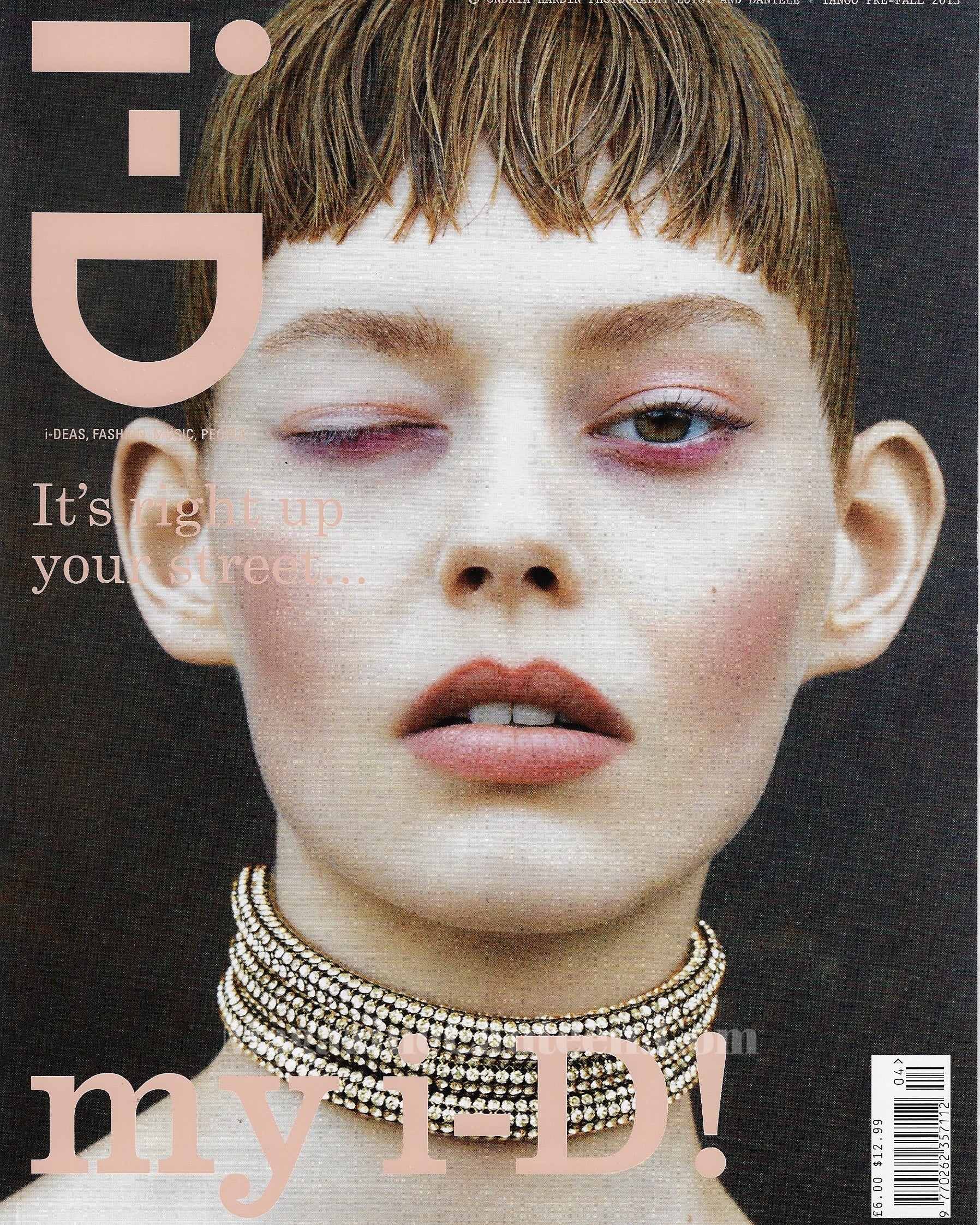 I-D Magazine 326 - Ondria Hardin 2013