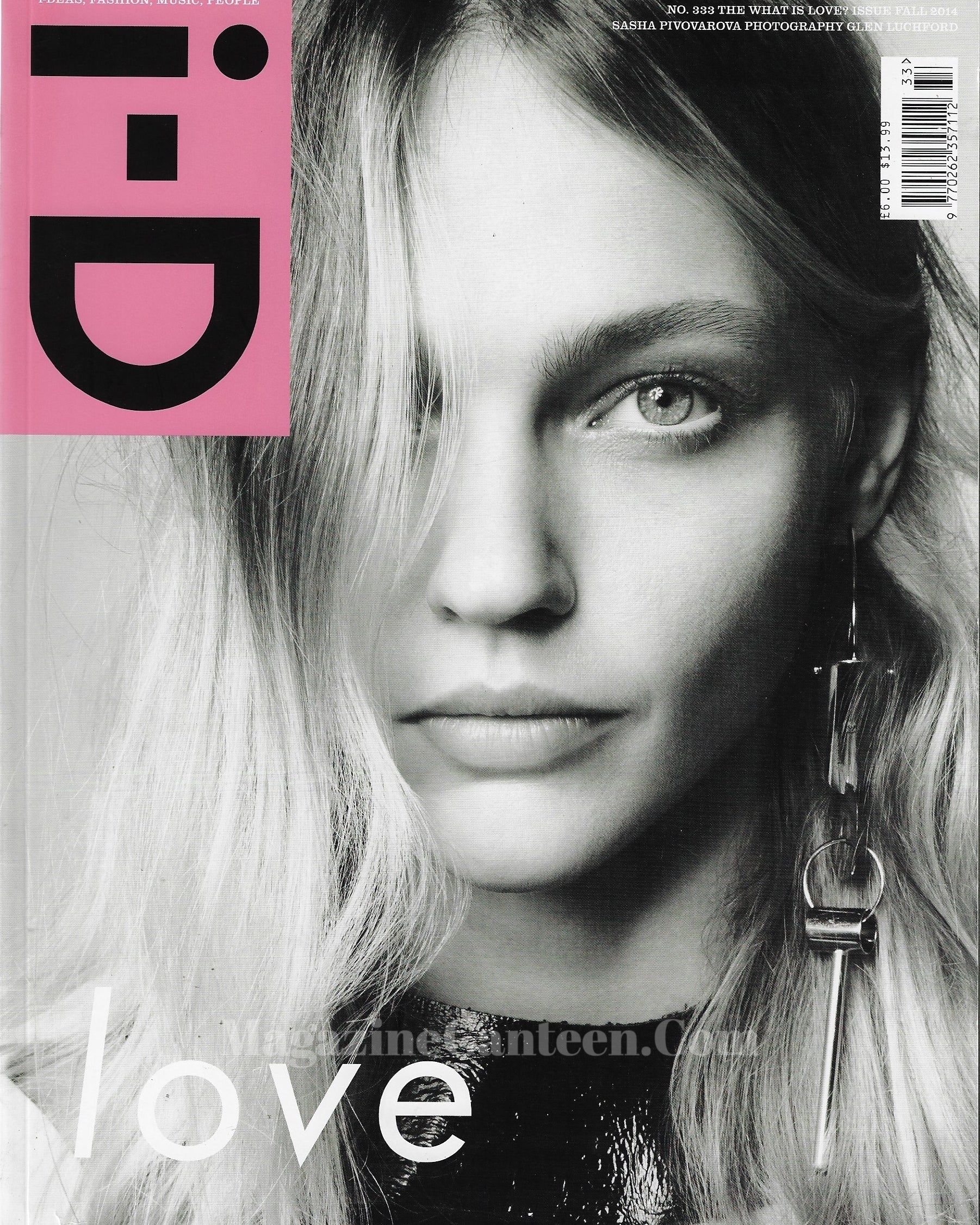 I-D Magazine 333 - Sasha Pivovarova 2014