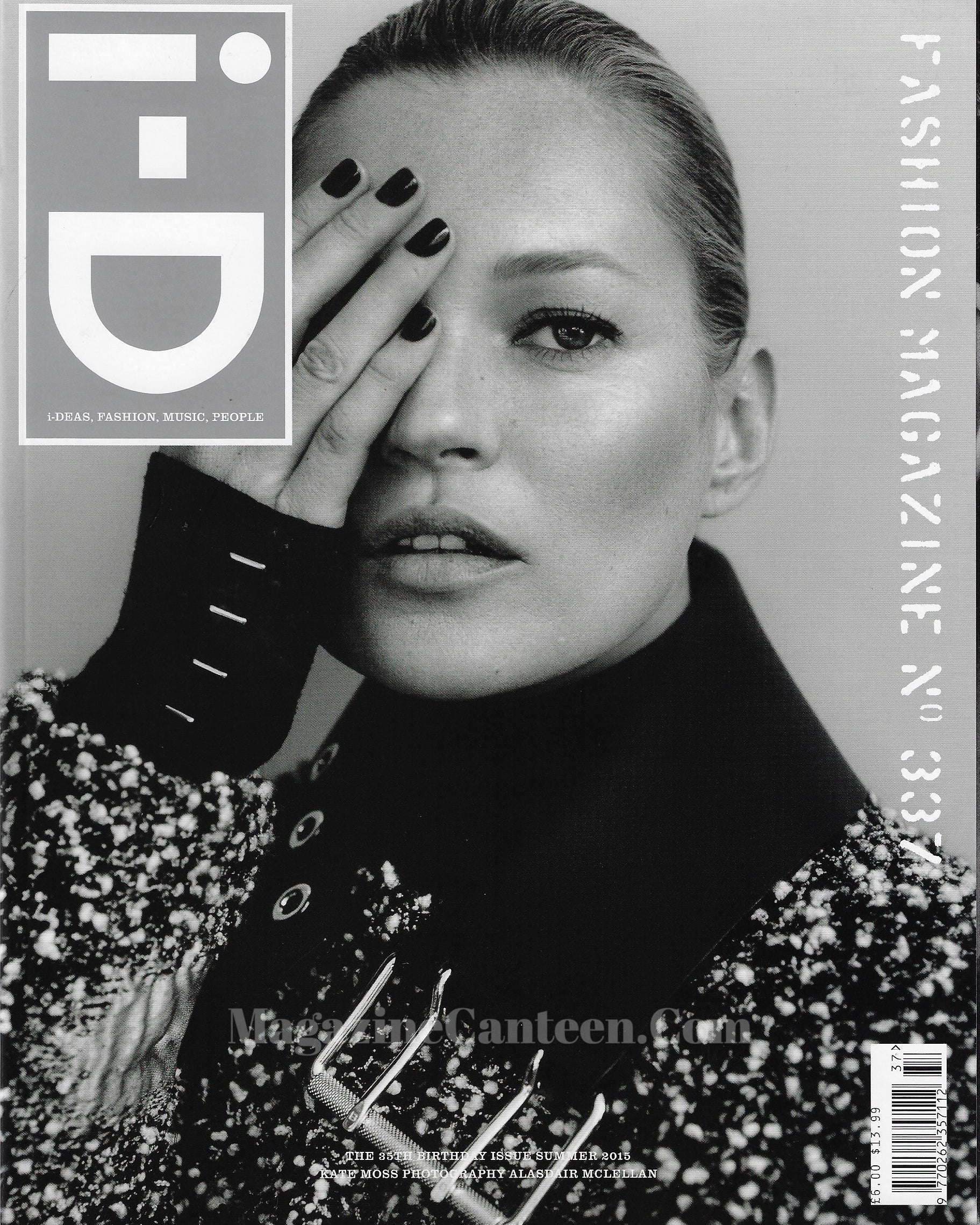 I-D Magazine 337 - Kate Moss 2015