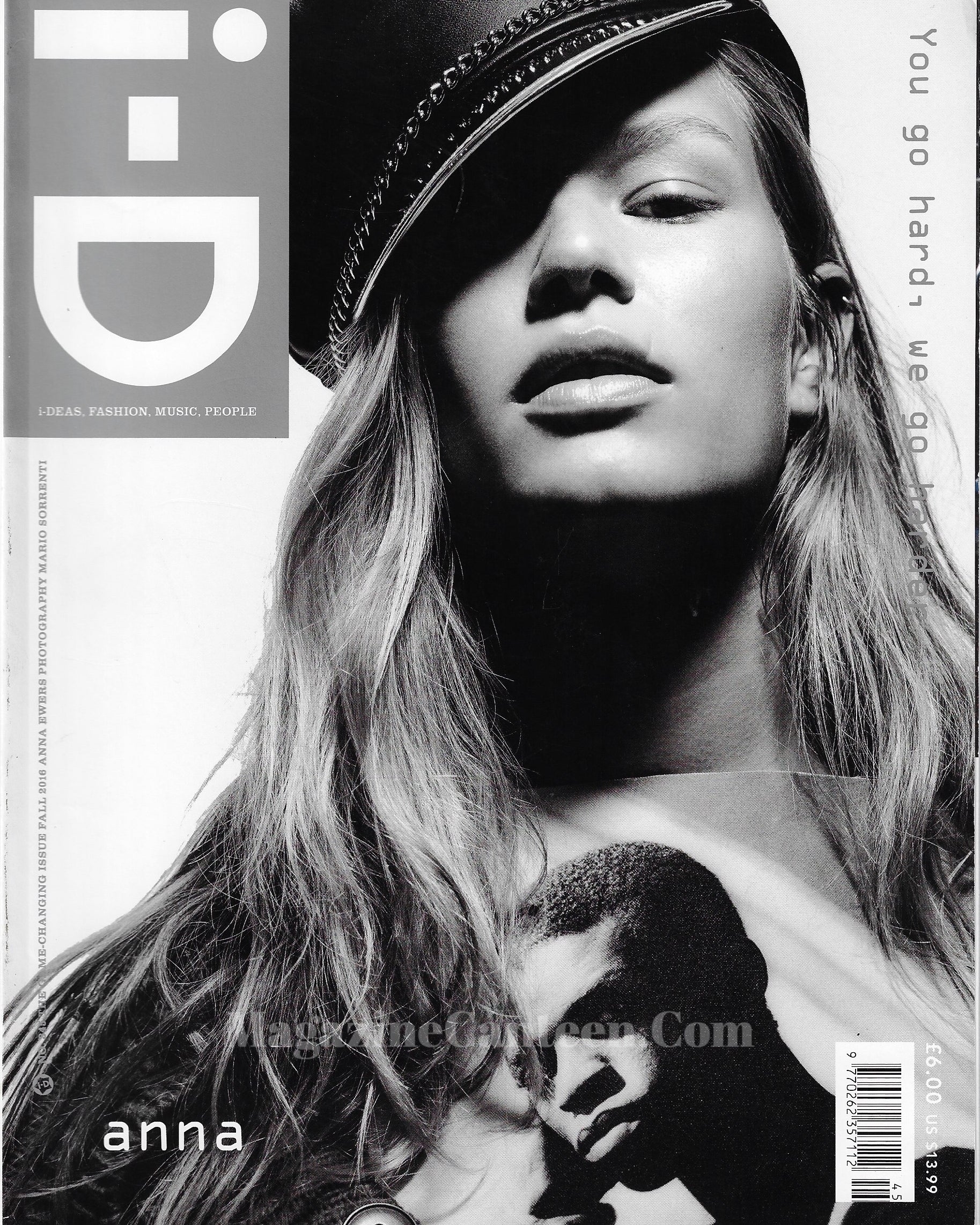 I-D Magazine 345 - Anna Ewers 2016