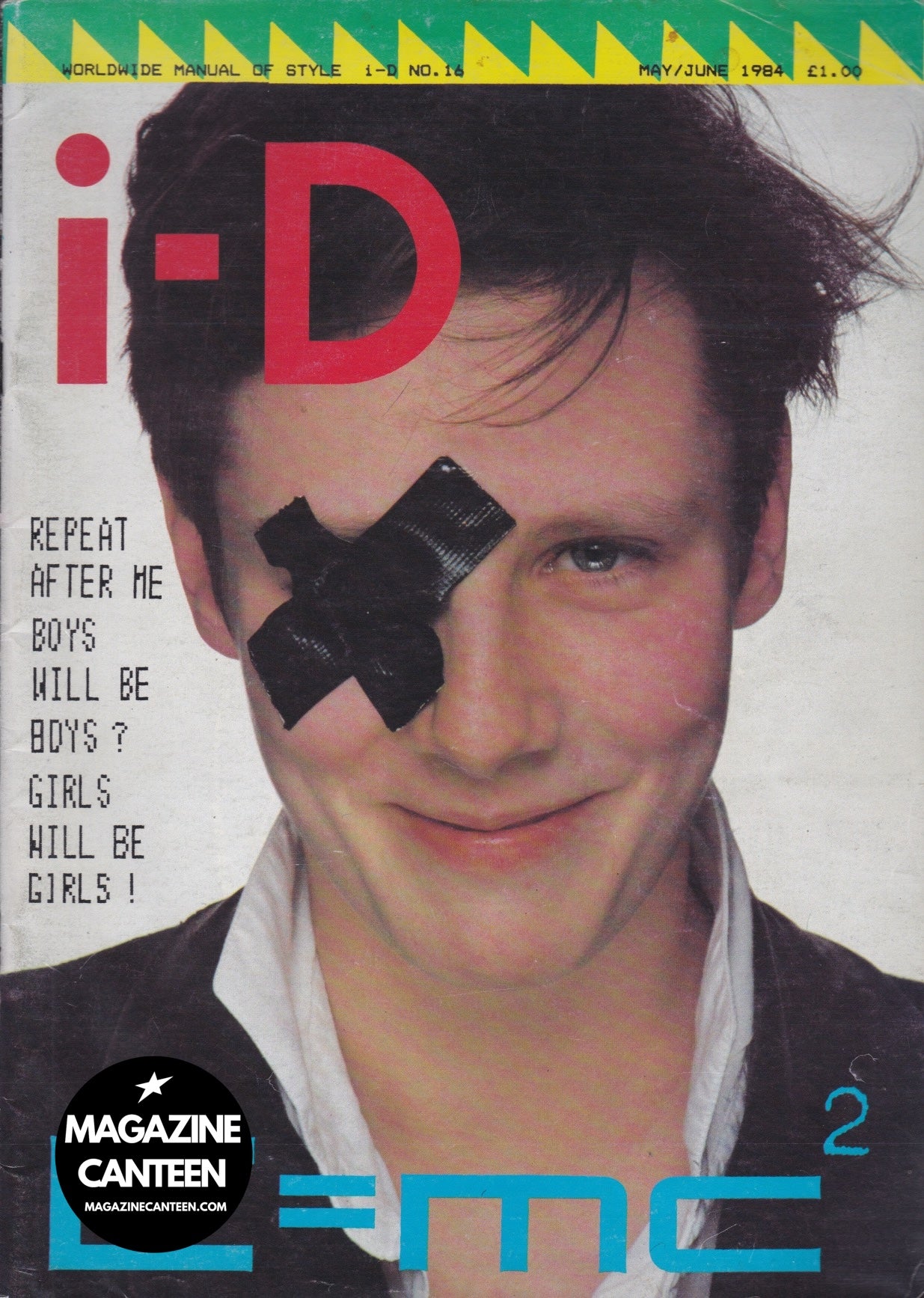 I-D Magazine 16 - Sophie Hicks David Bailey 1984