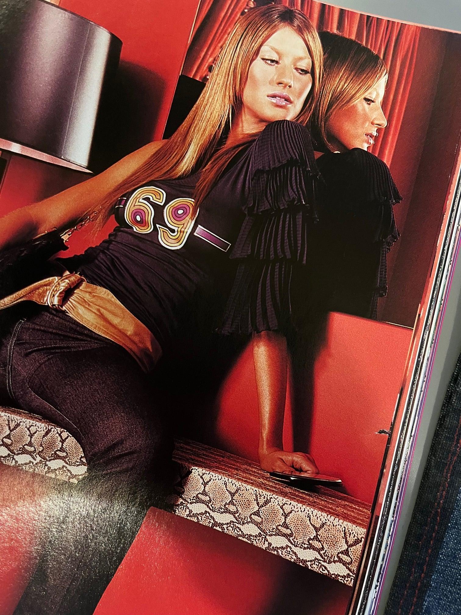 Vogue Magazine September 2000 - KATE MOSS Gisele Bundchen CLAUDIA