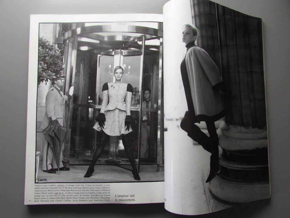 Vogue Paris Magazine 1987 - LINDA EVANGELISTA Guy Bourdin NAOMI Vogue Paris Magazine 1987 - LINDA EVANGELISTA Guy Bourdin NAOMI