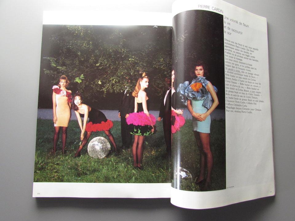Vogue Paris Magazine 1987 - LINDA EVANGELISTA Guy Bourdin NAOMI