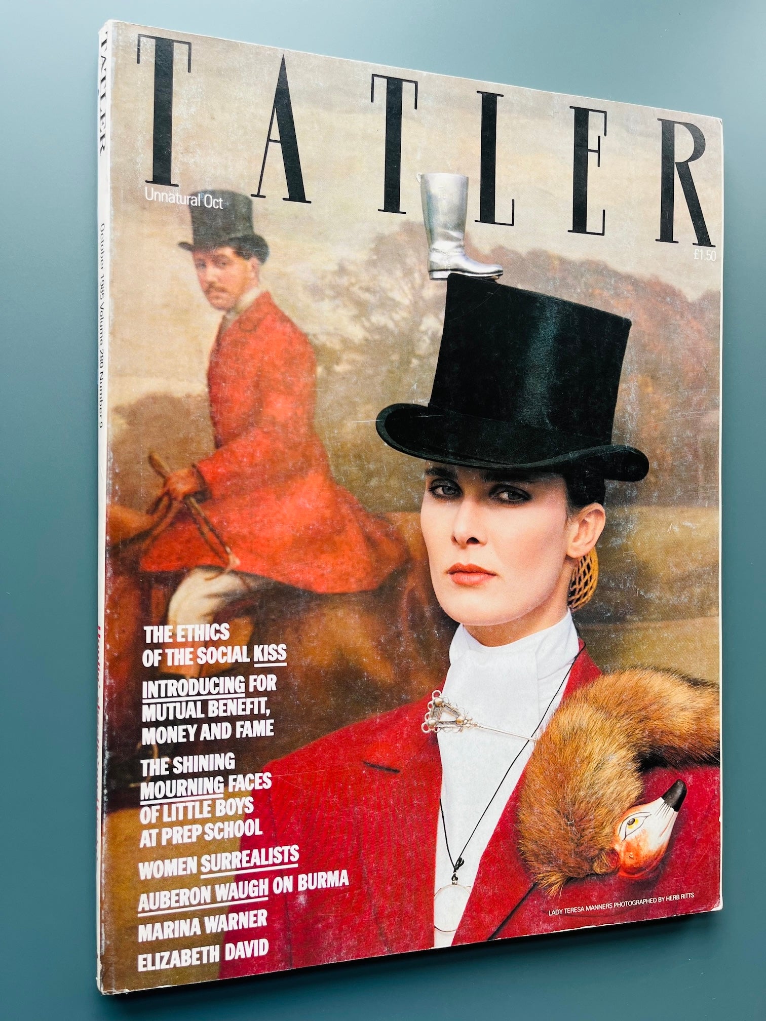 Tatler Magazine - Lady Teresa Manners HERB RITTS Julian Sands