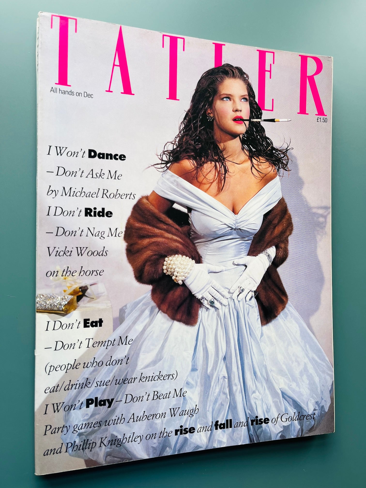 Tatler Magazine - Sheba Ronay MICHALE ROBERTS  Tony McGee