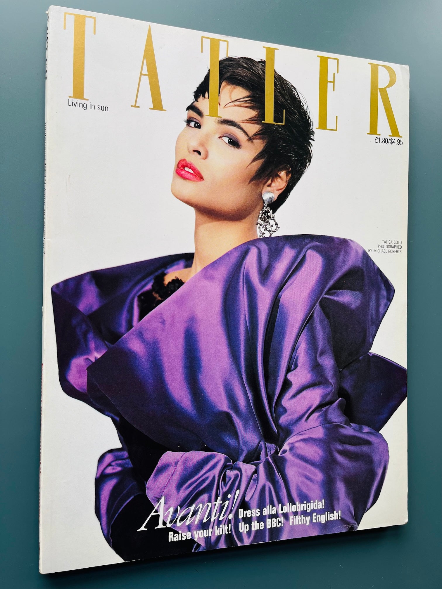 Tatler Magazine - TALISA SOTO Michael Roberts JANET MCTEER