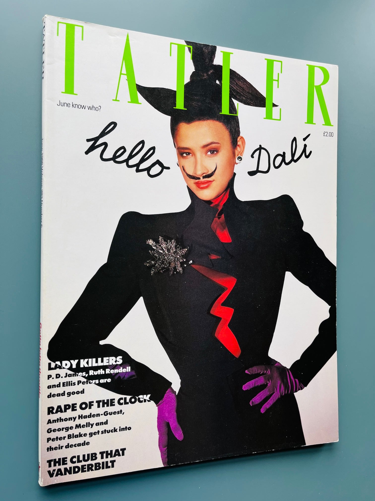 Tatler Magazine - Michael Roberts HELLO DALI Felix Dennis TERRY O'NEILL