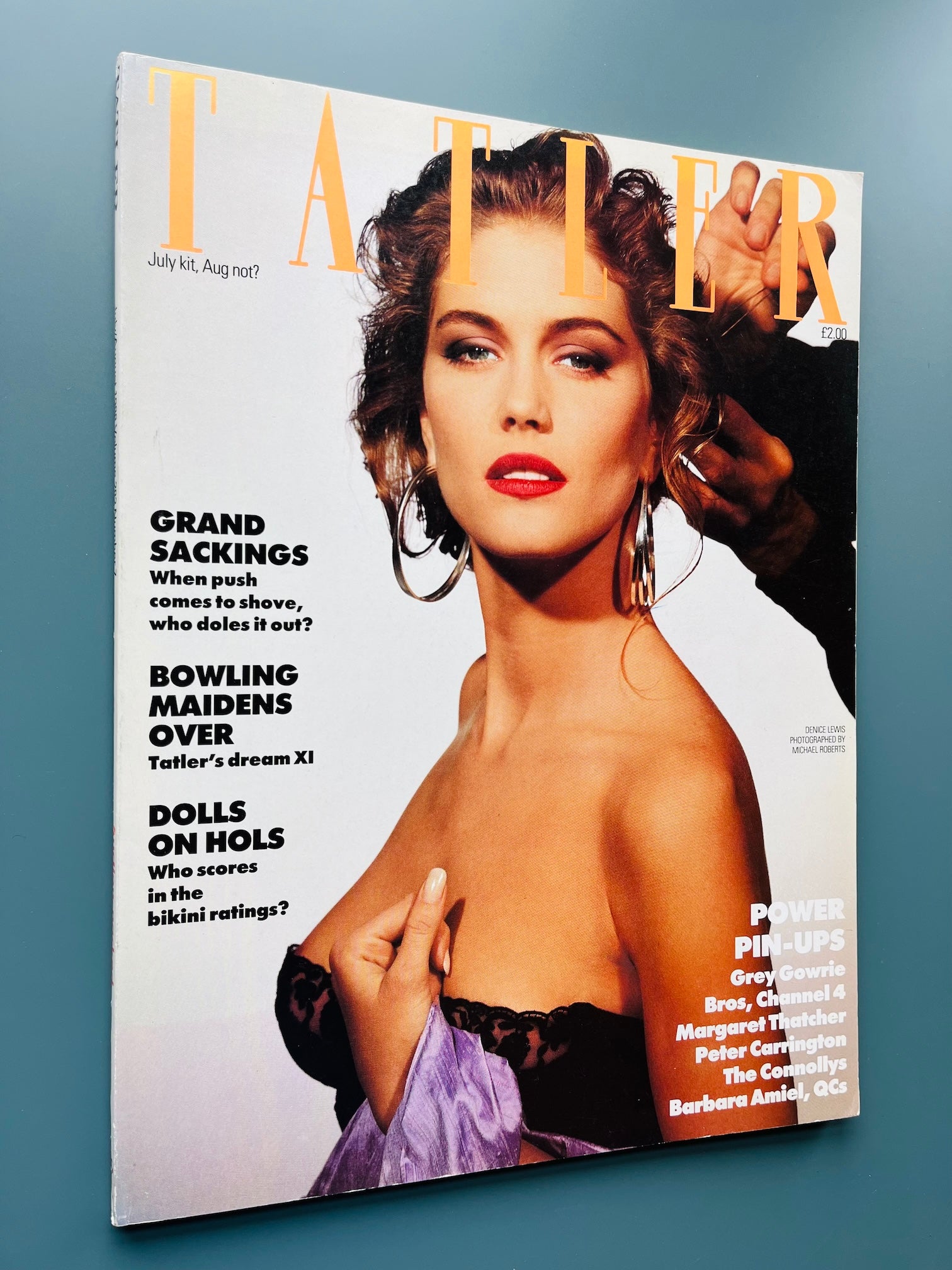 Tatler Magazine - Denice Lewis MATT GOSS BROS Michael Roberts