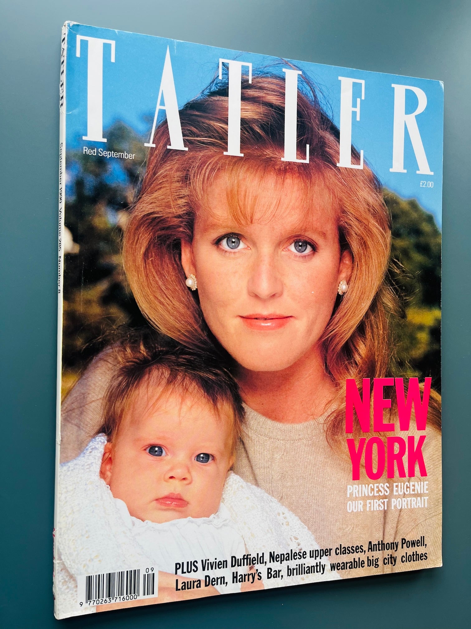 Tatler Magazine - Sarah Ferguson CIARAN HINDS Terry O'Neill
