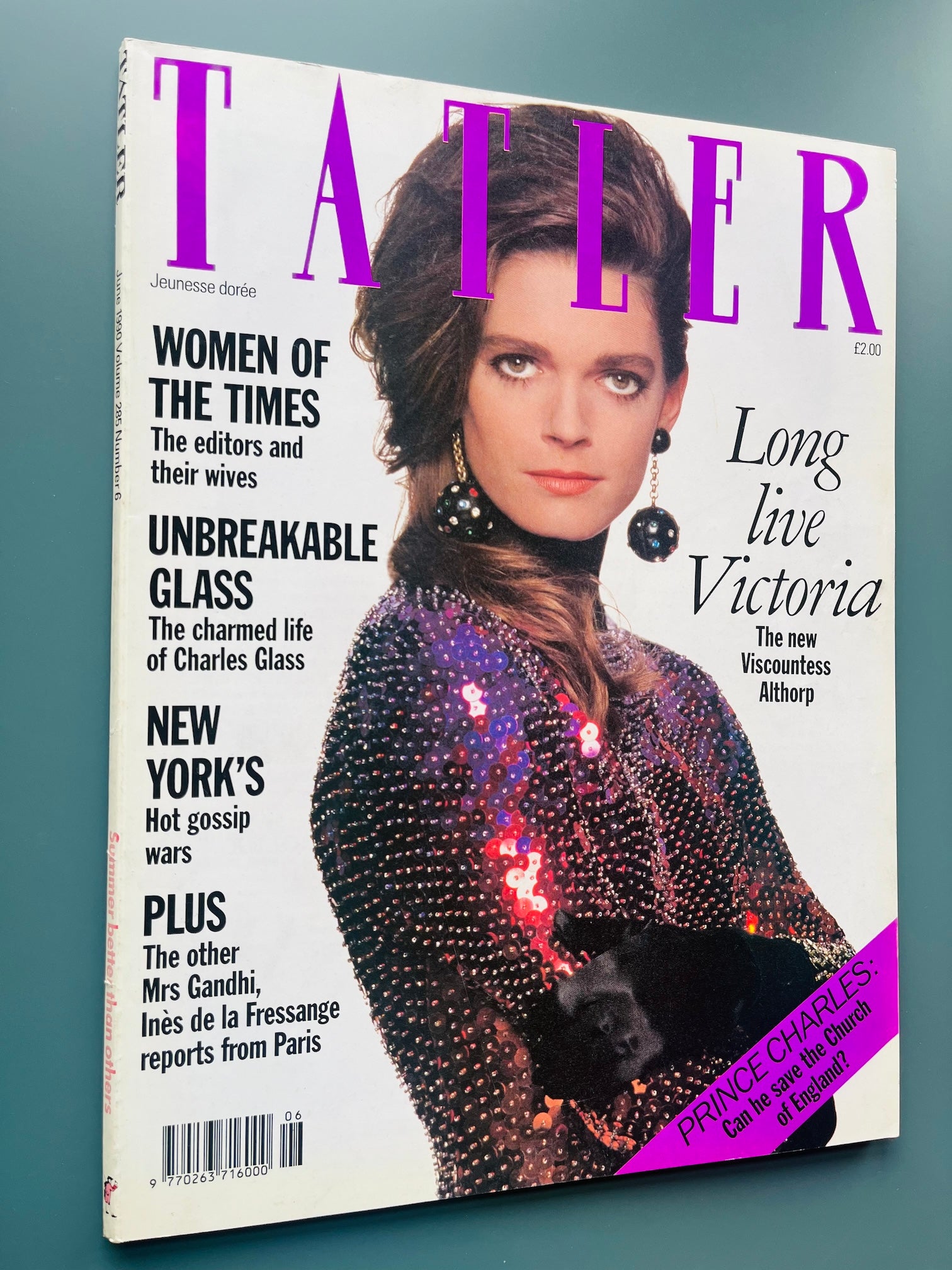 Tatler Magazine - Victoria Lockwood STEVE HIETT David Bailey