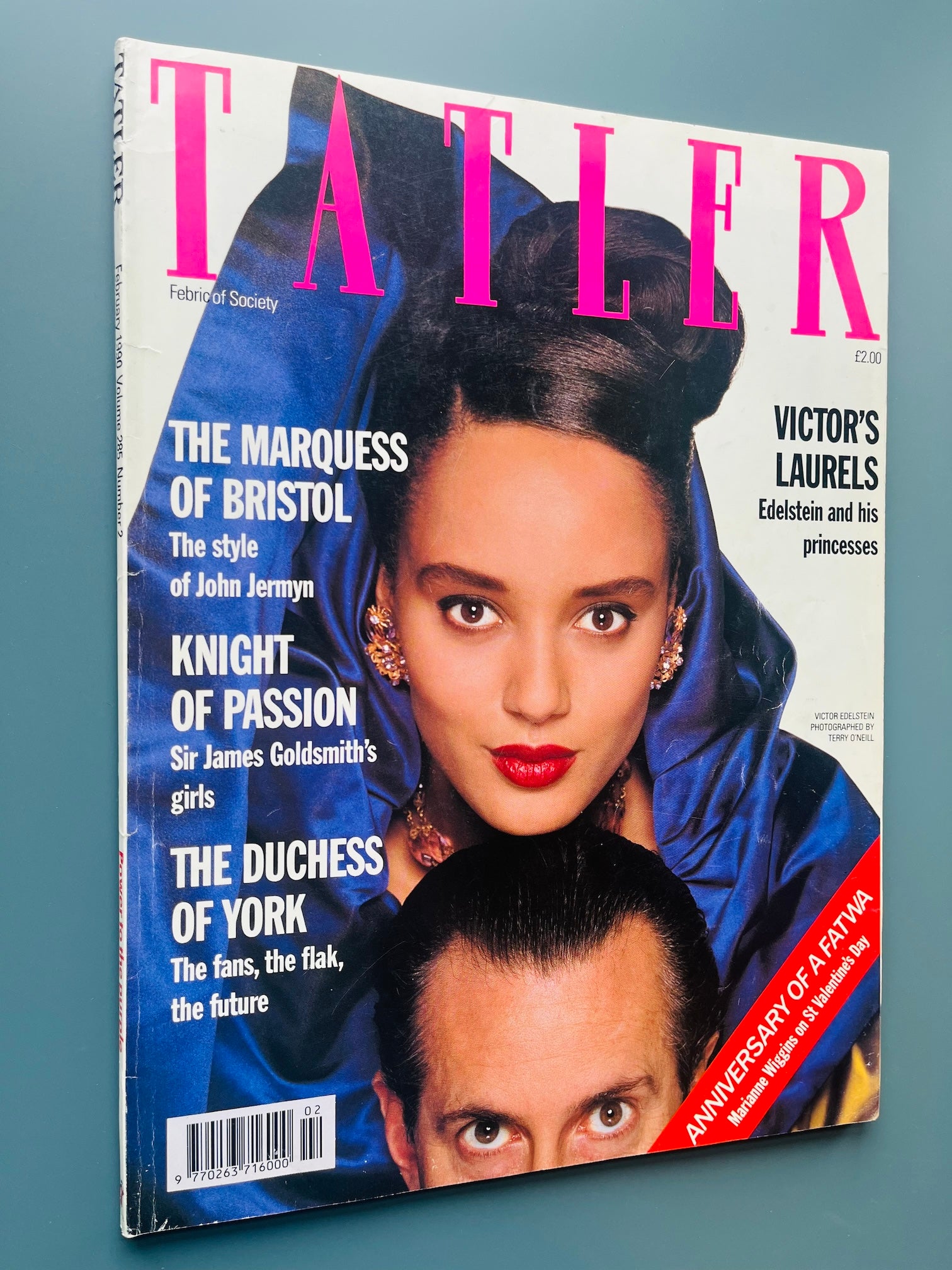 Tatler Magazine - Victor Edelstein INES DE LA FRESSANGE Jennifer Jason Leigh