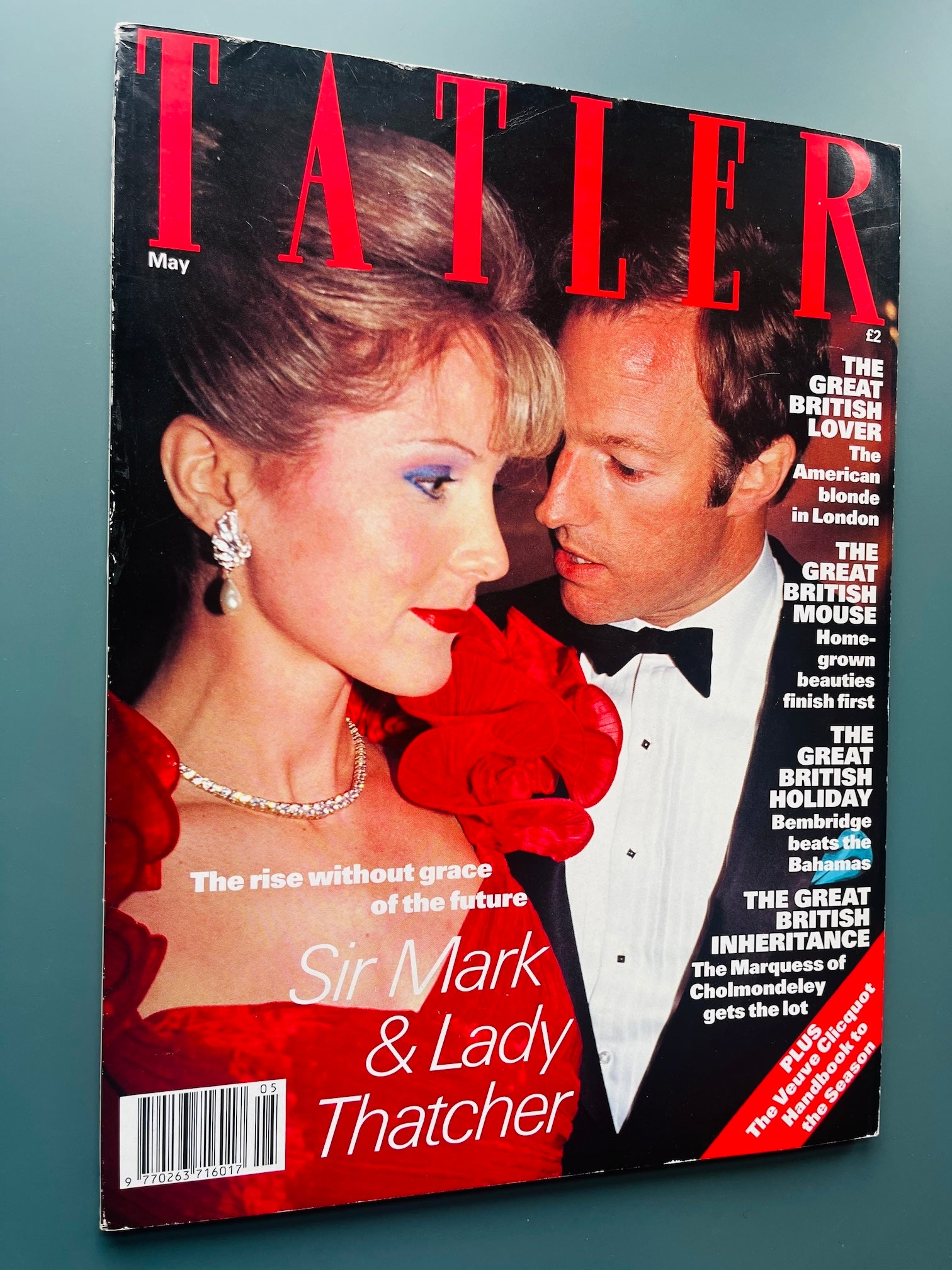 Tatler Magazine - Mark Thatcher JODIE KIDD Rachel Weisz
