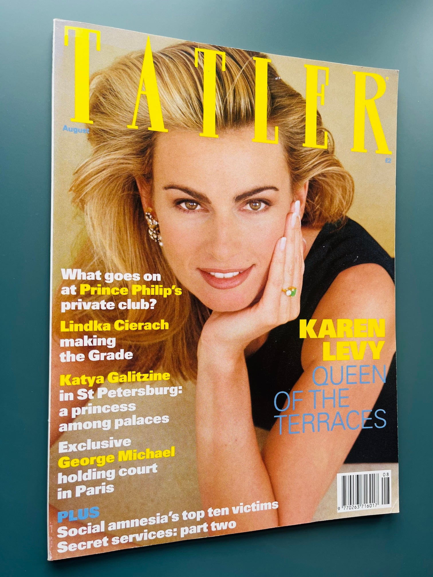 Tatler Magazine - Karen Levy RACHEL WEISZ John Swannell