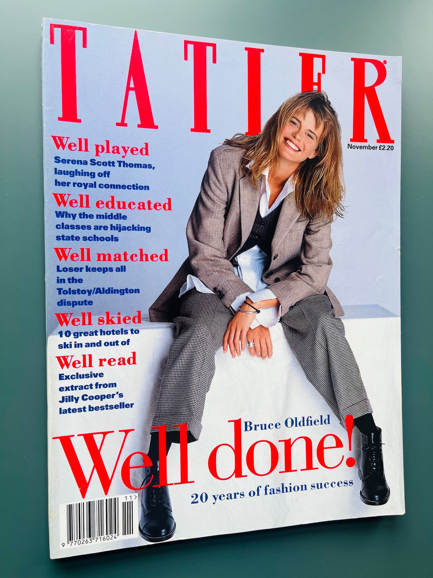 Tatler Magazine - Serena Scott Thomas JEMIMA GOLDSMITH Jane horrocks