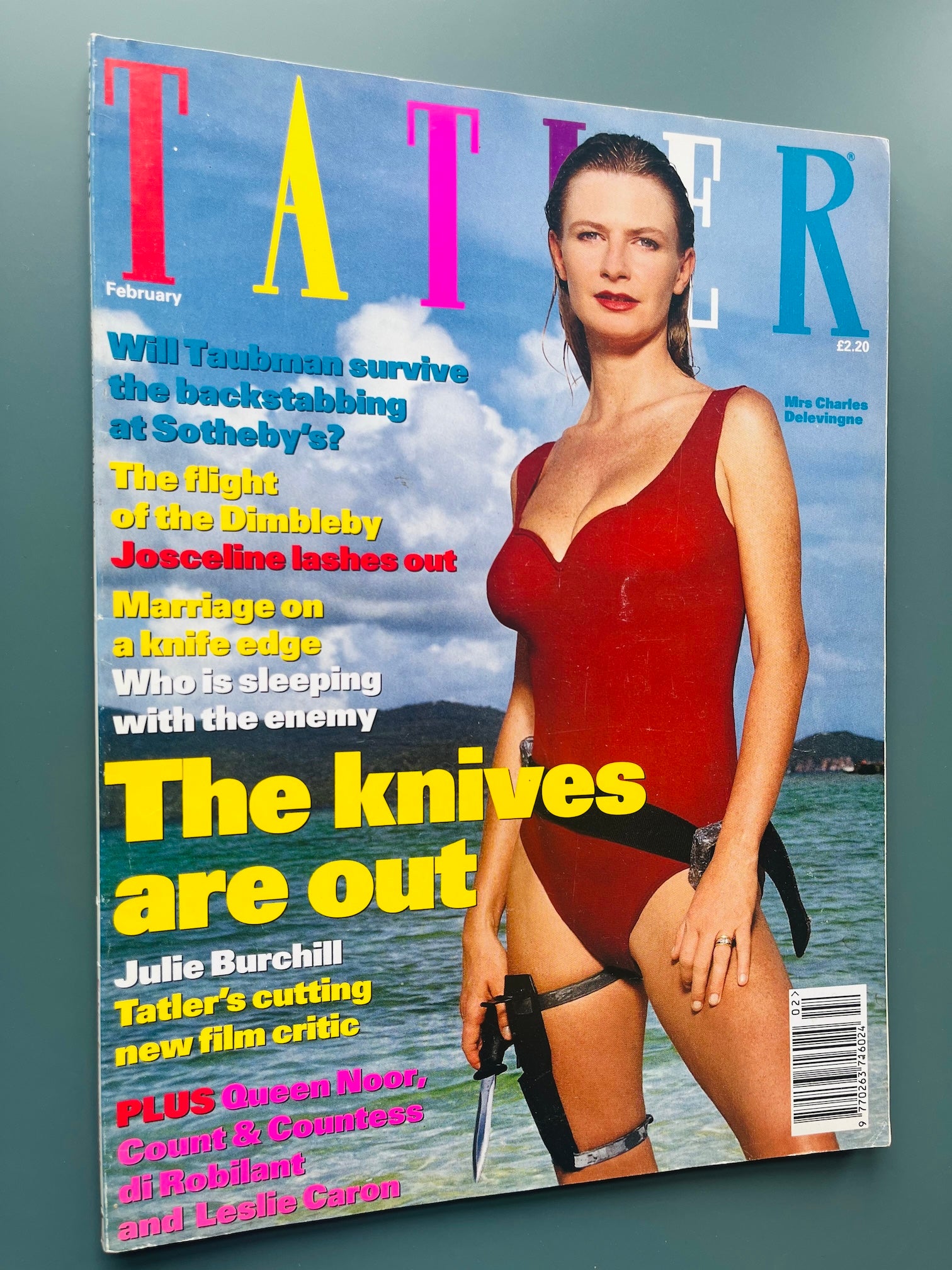 Tatler Magazine - Mrs Charles Delevingne TERRY O'NEILL Camilla Astor