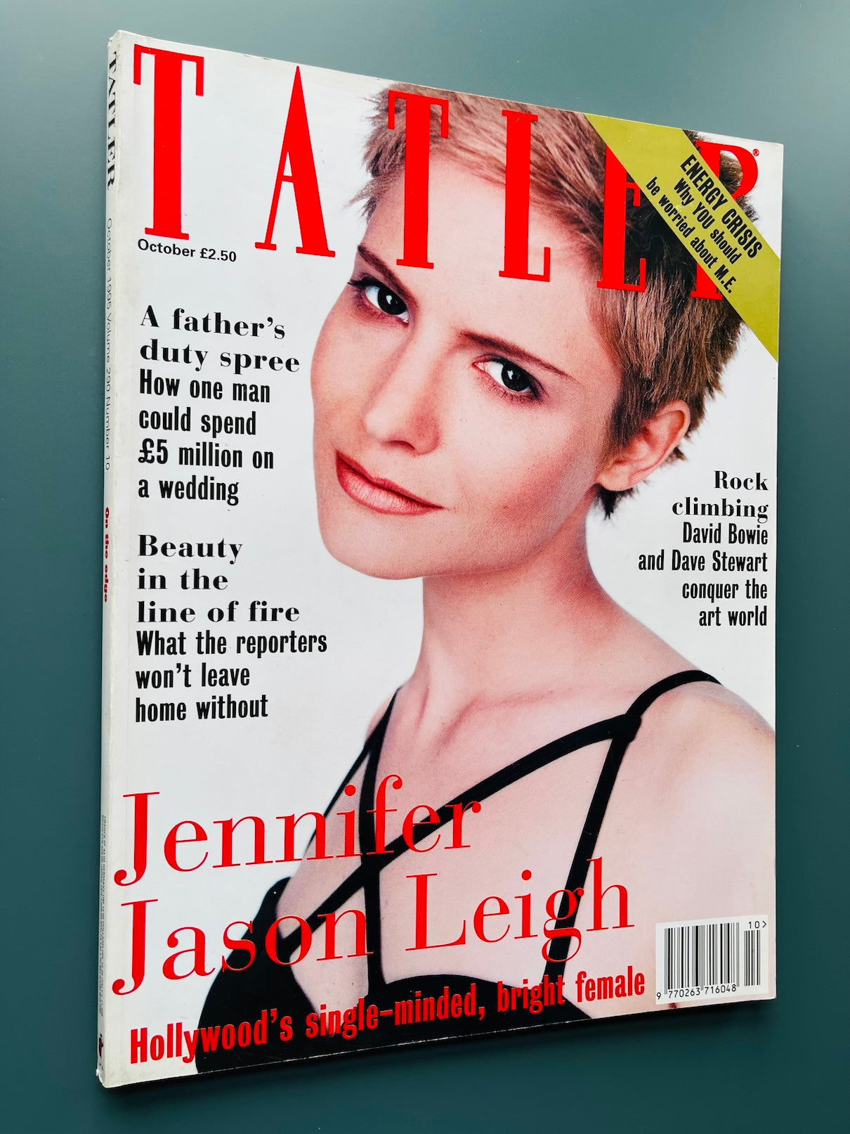 Tatler Magazine - Jennifer Jason Leigh KAREN MULDER David Bowie